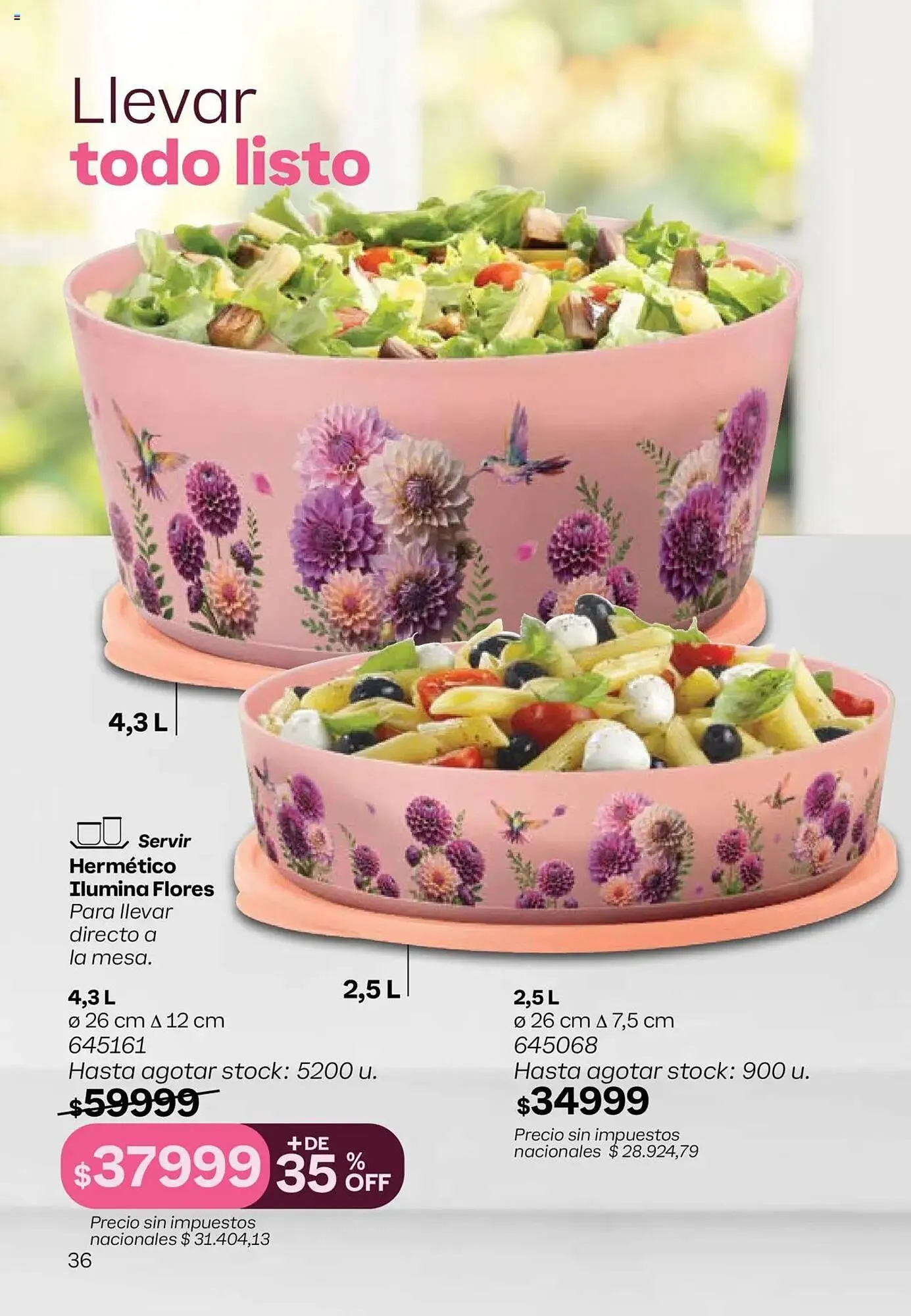 Ofertas de Catálogo Tupperware 29 de mayo al 12 de junio 2025 - Página 37 del catálogo