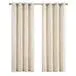 Cortina de tela Folia 140 x 220 cm natural y dorado