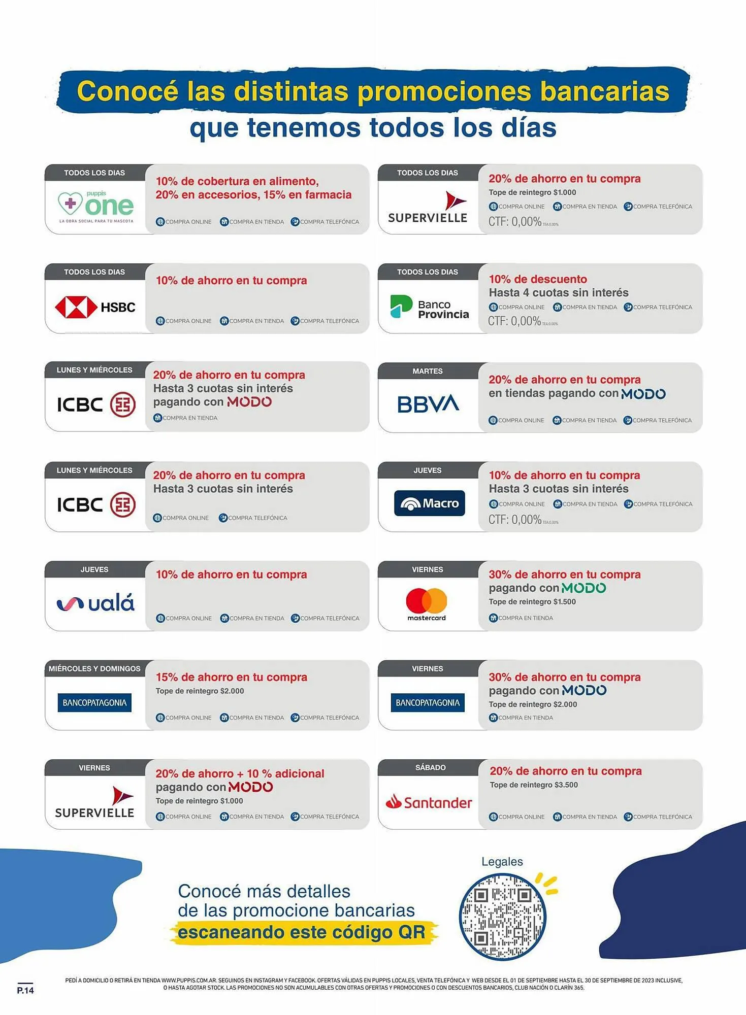Ofertas de Catálogo Puppis 15 de septiembre al 30 de septiembre 2023 - Página 14 del catálogo