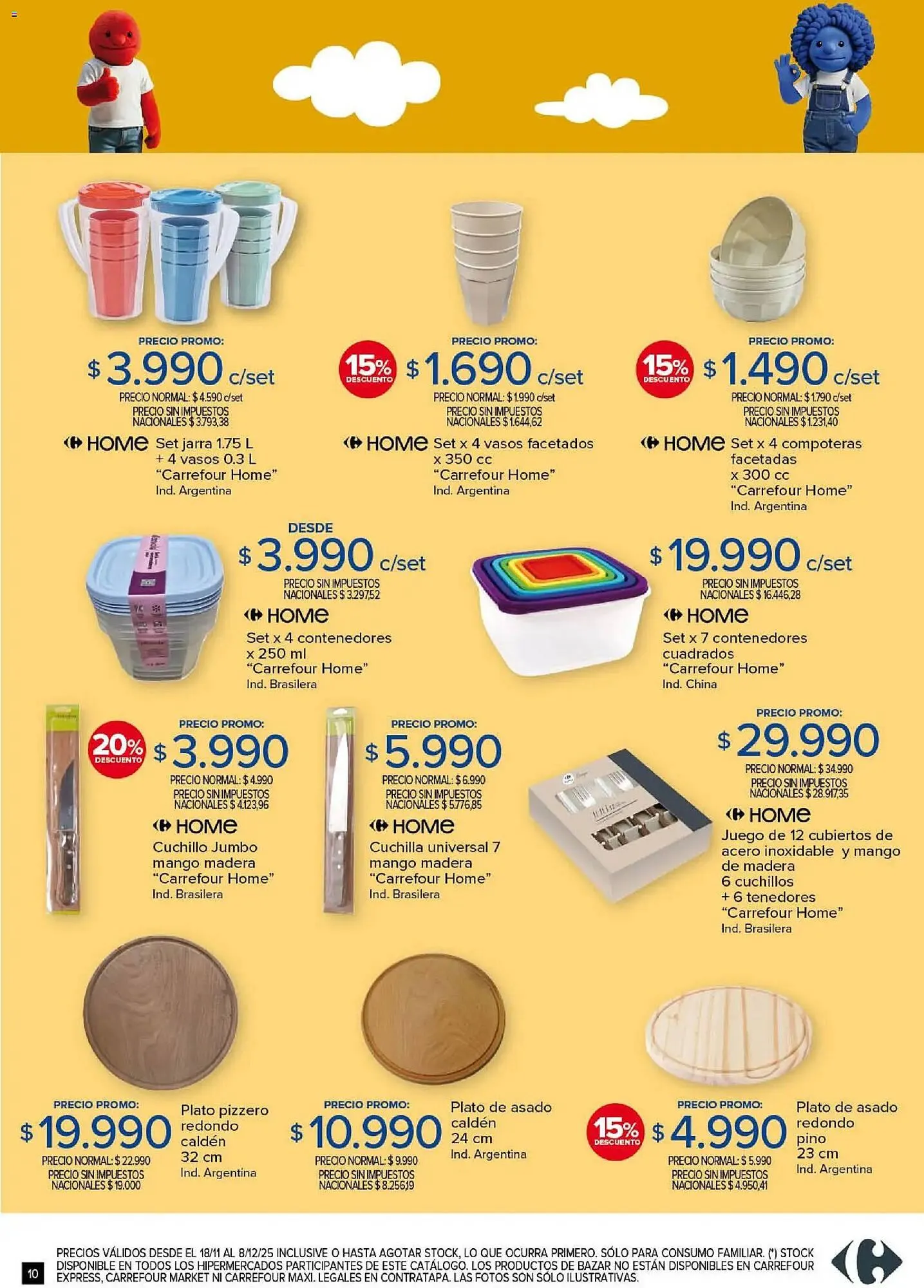 Ofertas de Catálogo Carrefour 18 de noviembre al 9 de diciembre 2025 - Página 10 del catálogo