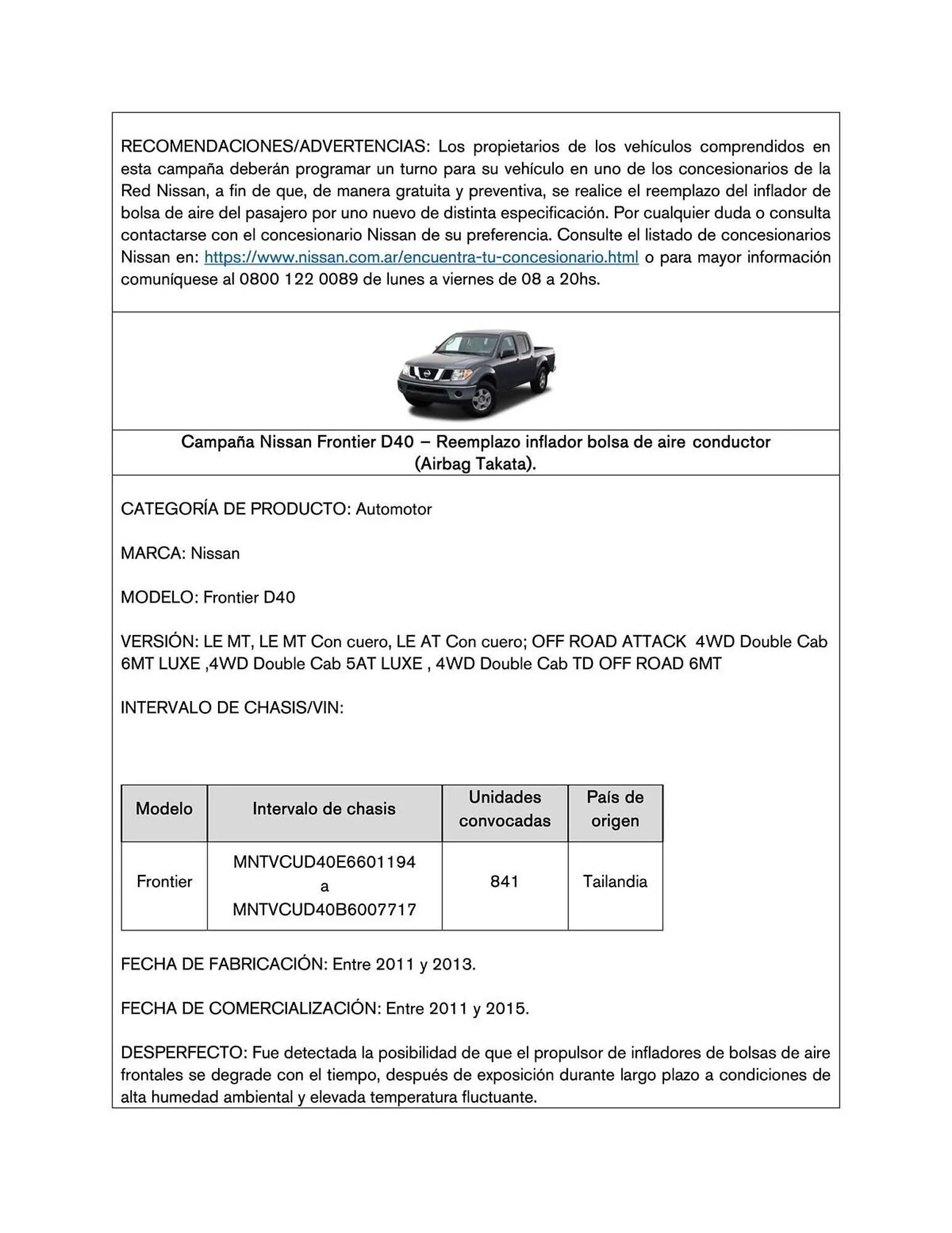 Ofertas de Catálogo Nissan 28 de noviembre al 28 de noviembre 2025 - Página 12 del catálogo