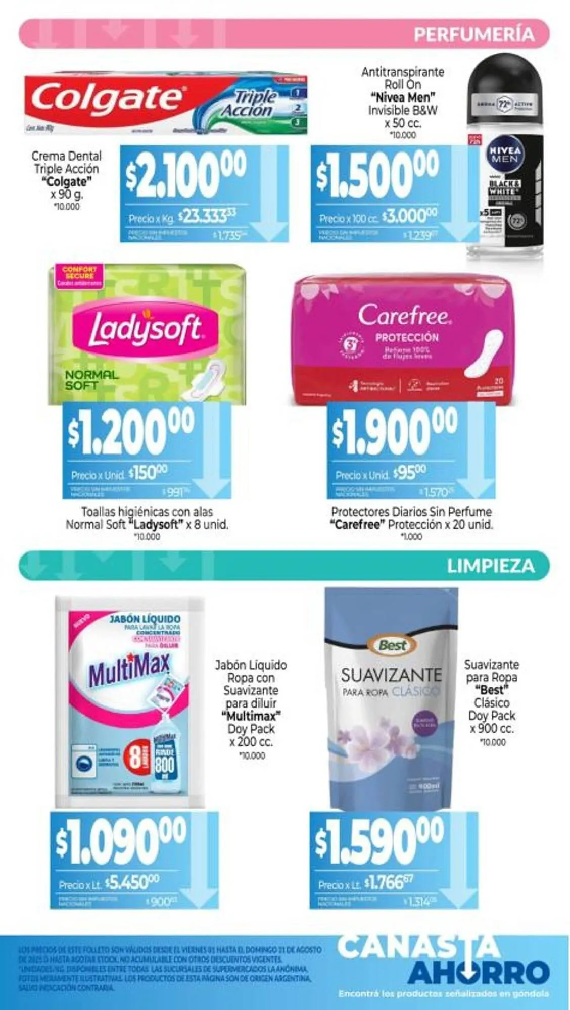 Ofertas de Catálogo La Anonima 8 de agosto al 31 de agosto 2025 - Página 11 del catálogo