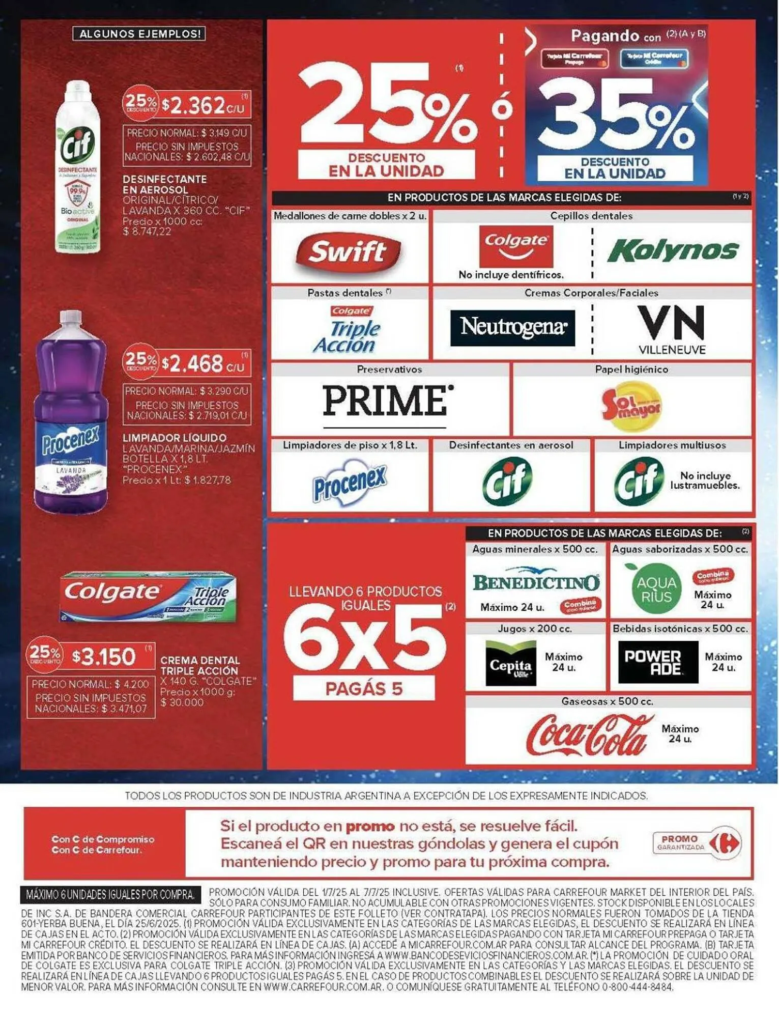 Ofertas de Catálogo Carrefour 1 de julio al 8 de julio 2025 - Página 43 del catálogo