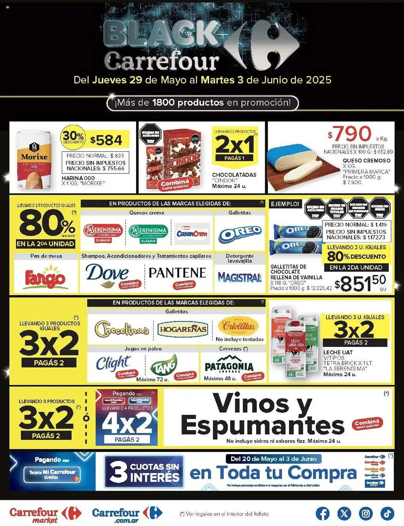 Ofertas de Catálogo Carrefour Market 29 de mayo al 3 de junio 2025 - Página 1 del catálogo
