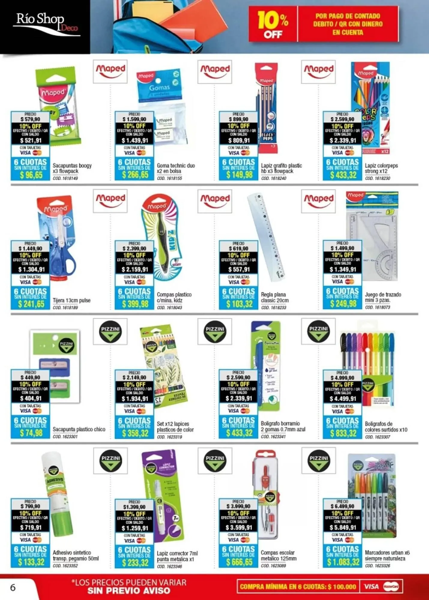 Ofertas de Catálogo Rio Shop Deco 1 de febrero al 28 de febrero 2026 - Página 6 del catálogo