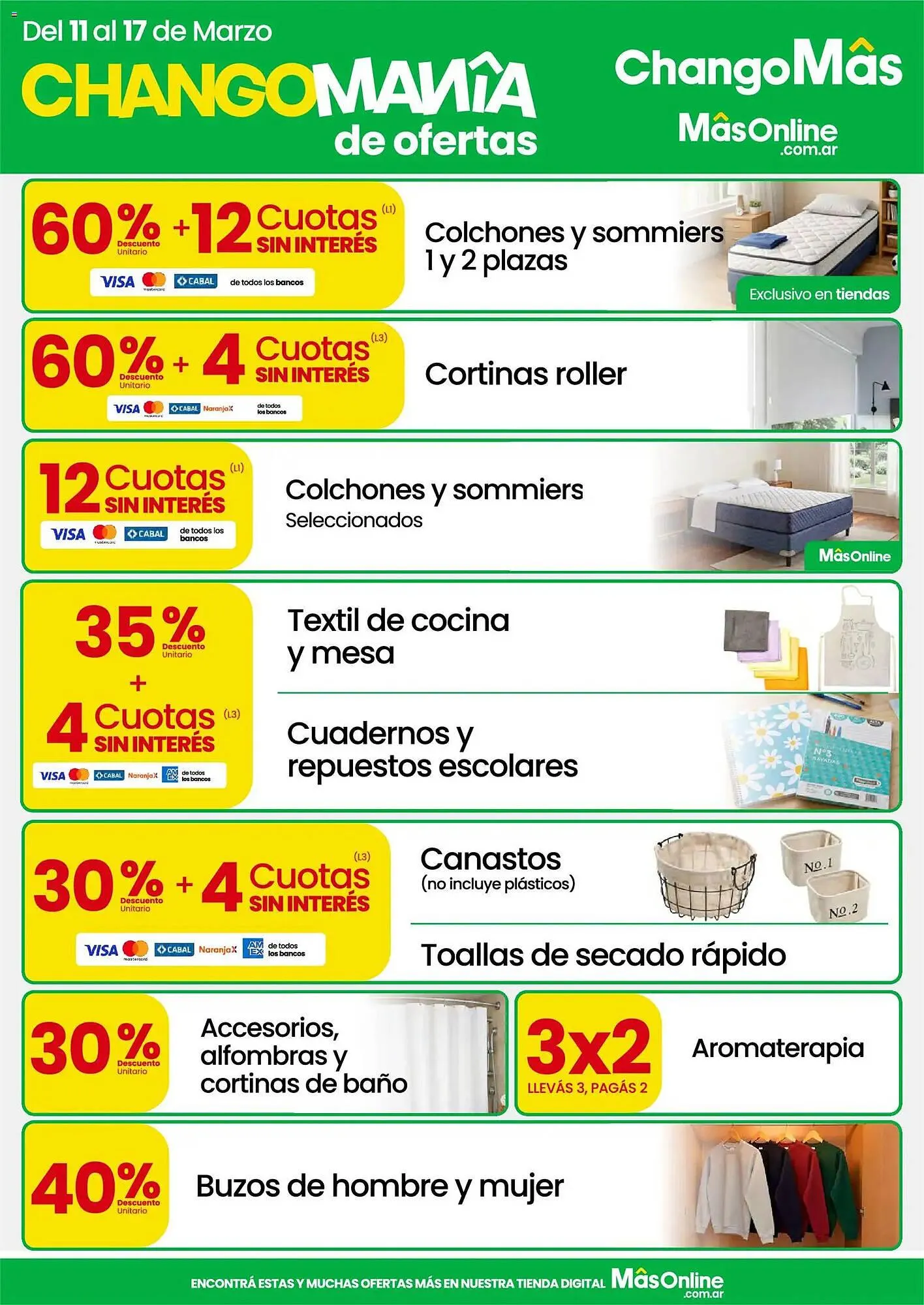 Ofertas de Catálogo Changomas 11 de marzo al 17 de marzo 2026 - Página 7 del catálogo