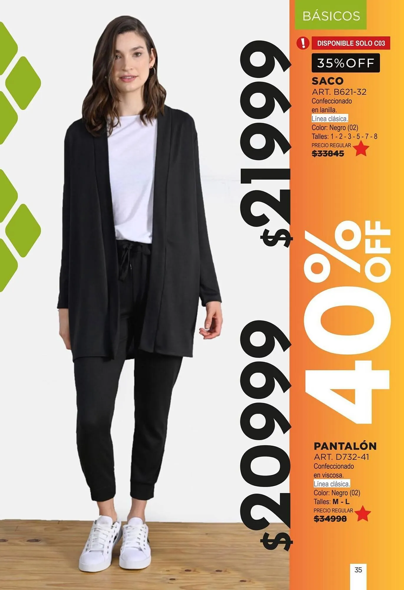 Ofertas de Catálogo Juana Bonita 25 de marzo al 31 de marzo 2025 - Página 35 del catálogo