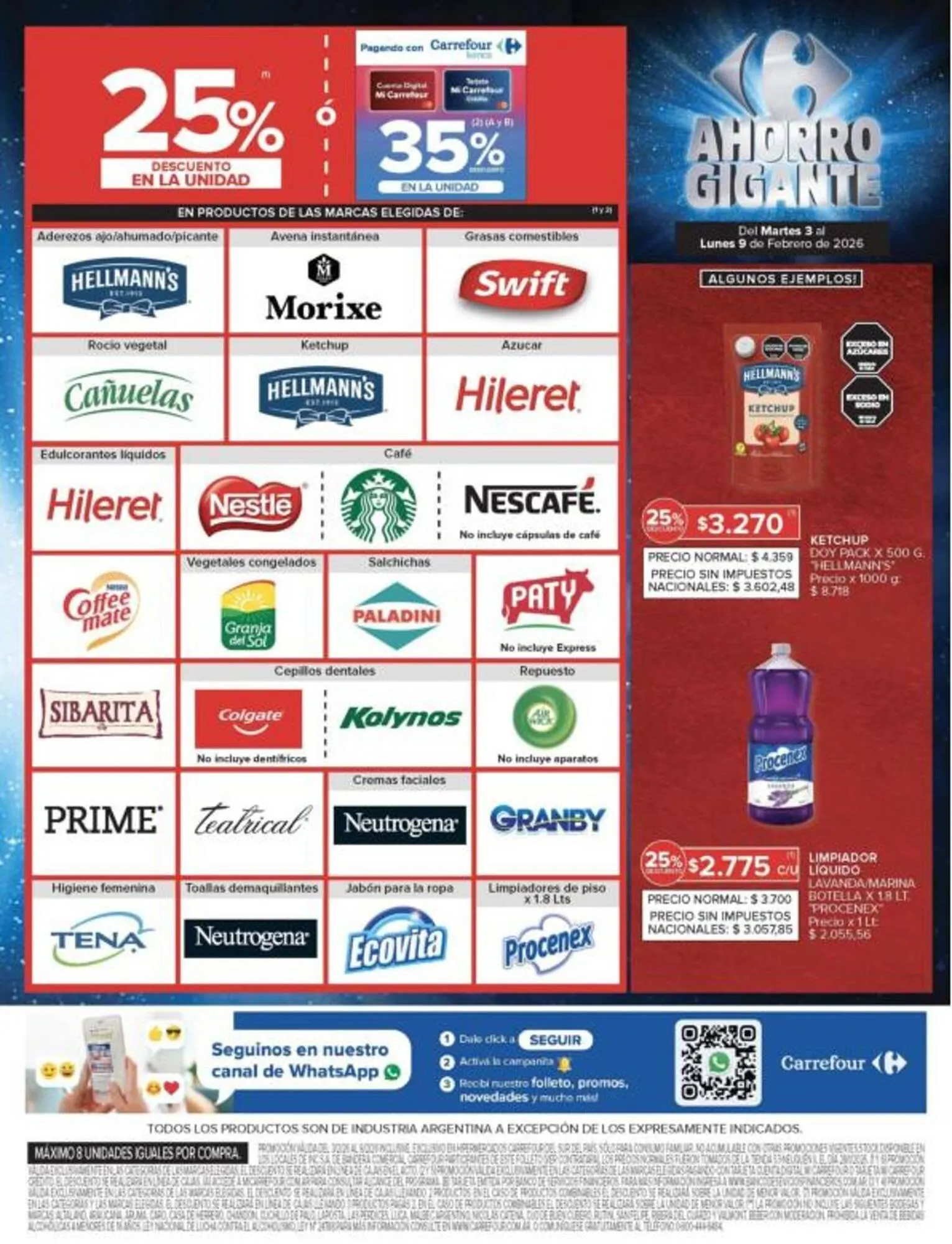 Ofertas de Catálogo Carrefour 3 de febrero al 10 de febrero 2026 - Página 11 del catálogo