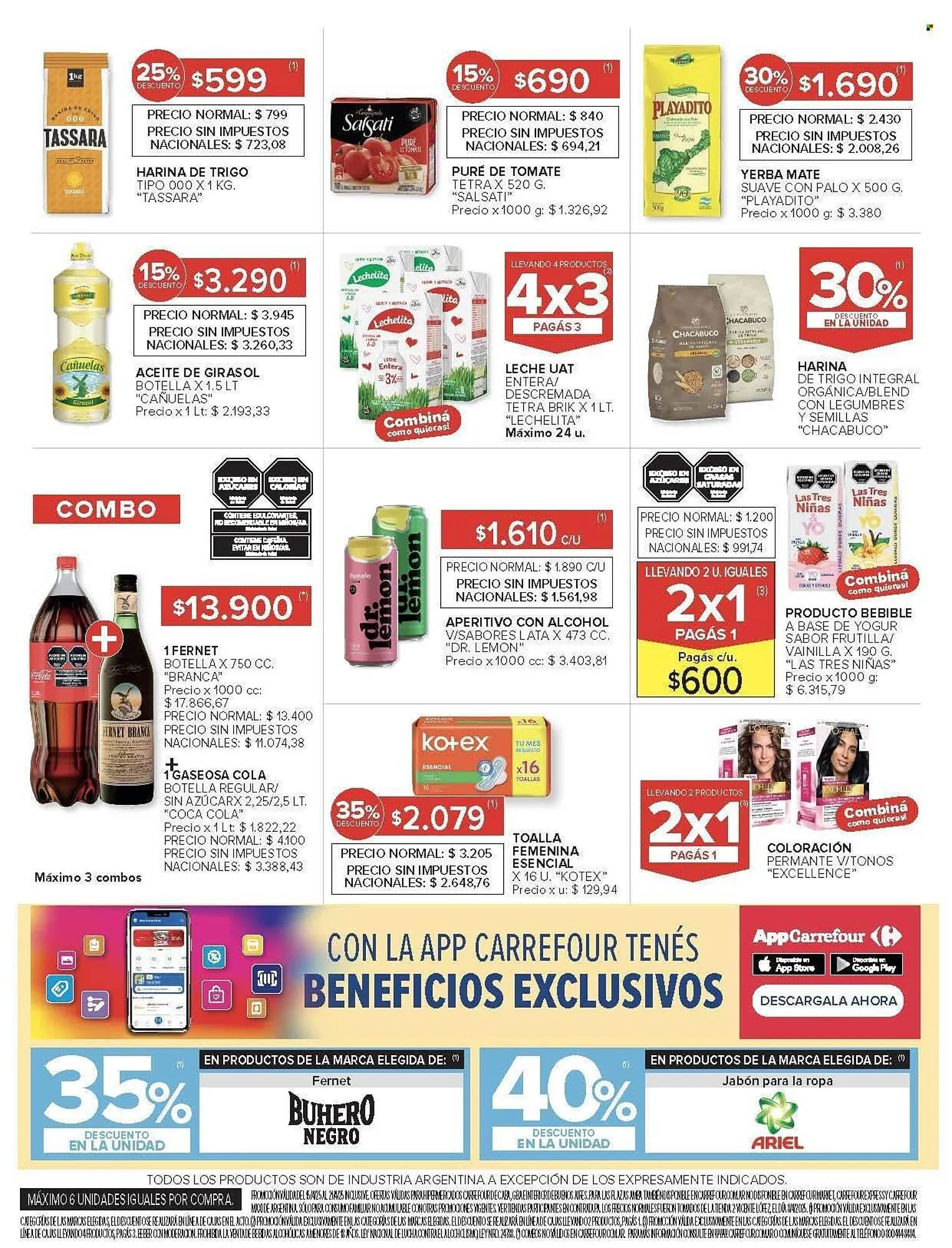 Ofertas de Catálogo Carrefour 15 de abril al 21 de abril 2025 - Página 9 del catálogo