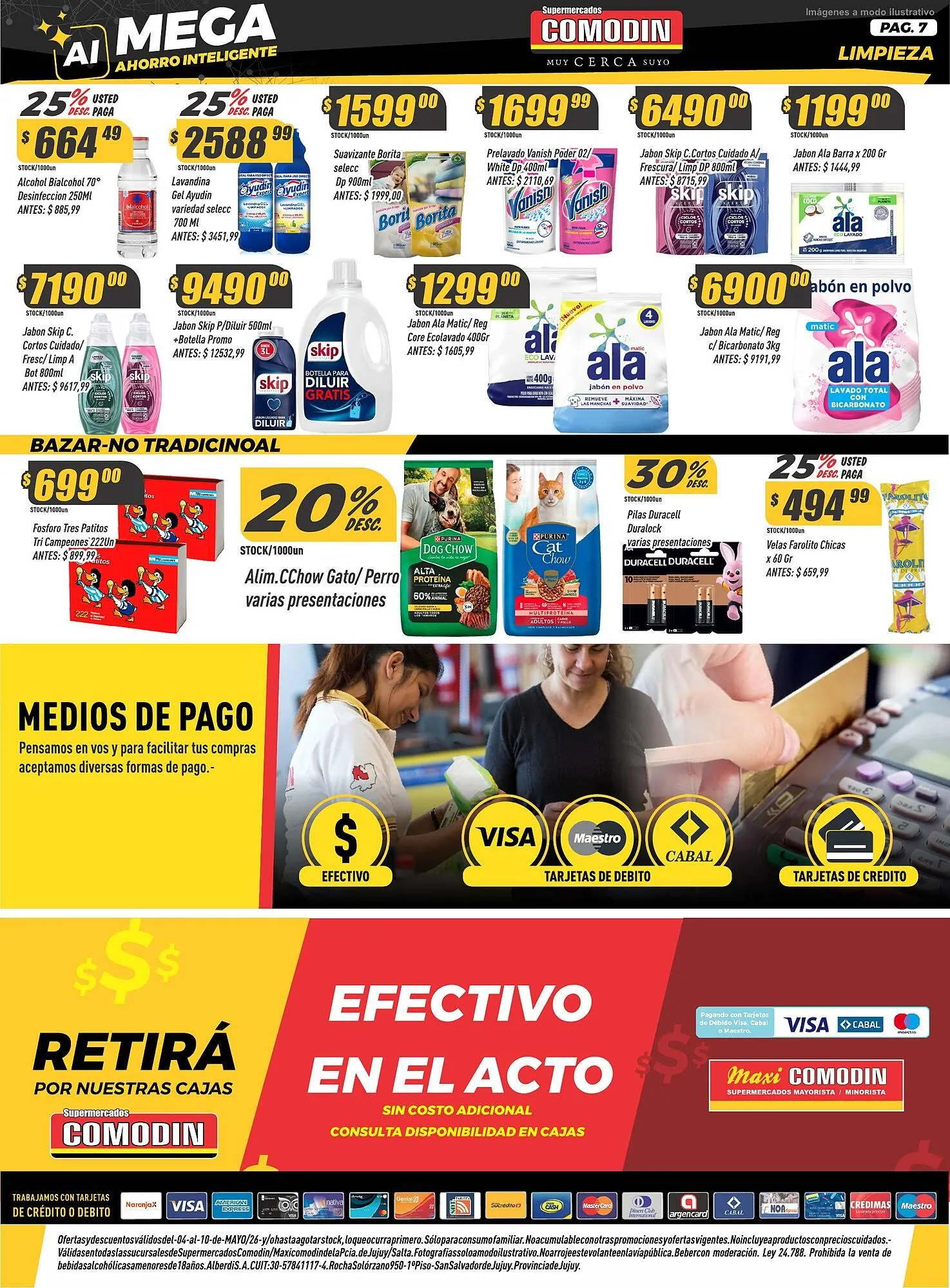 Ofertas de Catálogo Supermercados Comodin 4 de mayo al 10 de mayo 2026 - Página 7 del catálogo