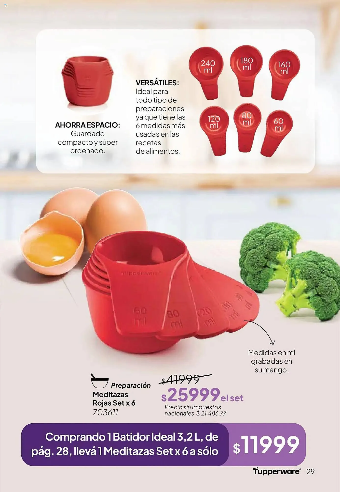 Ofertas de Folleto Tupperware 24 de noviembre al 31 de diciembre 2025 - Página 30 del catálogo