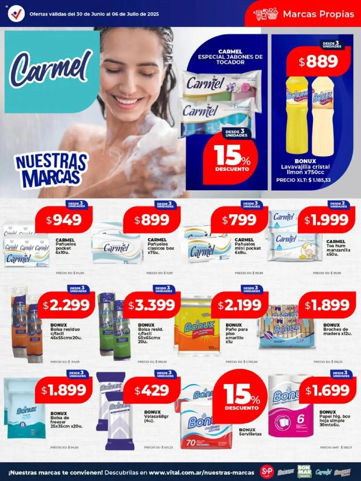 Ofertas de Catálogo Supermayorista Vital 30 de junio al 7 de julio 2025 - Página 9 del catálogo