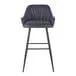 Taburete Bera gris