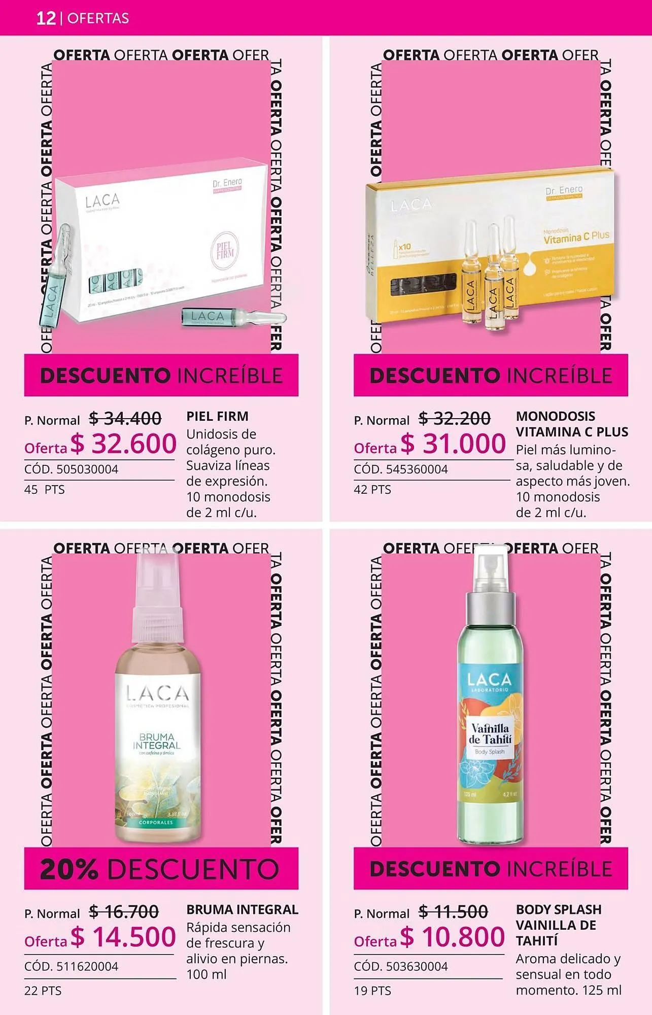 Ofertas de Catálogo Laboratorio LACA 2 de diciembre al 31 de diciembre 2024 - Página 12 del catálogo