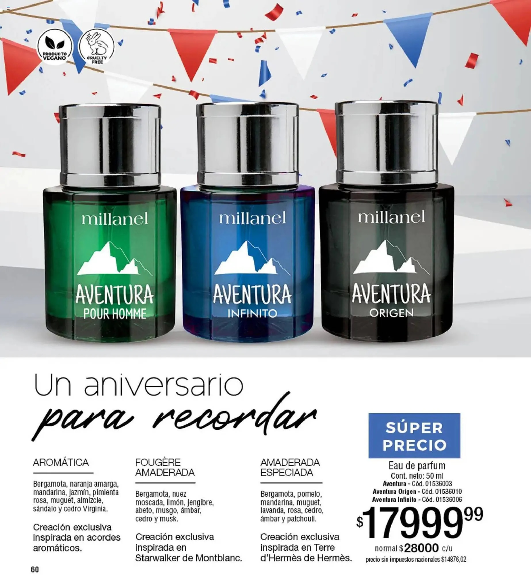 Ofertas de Catálogo Millanel Cosmética 30 de marzo al 27 de abril 2026 - Página 60 del catálogo