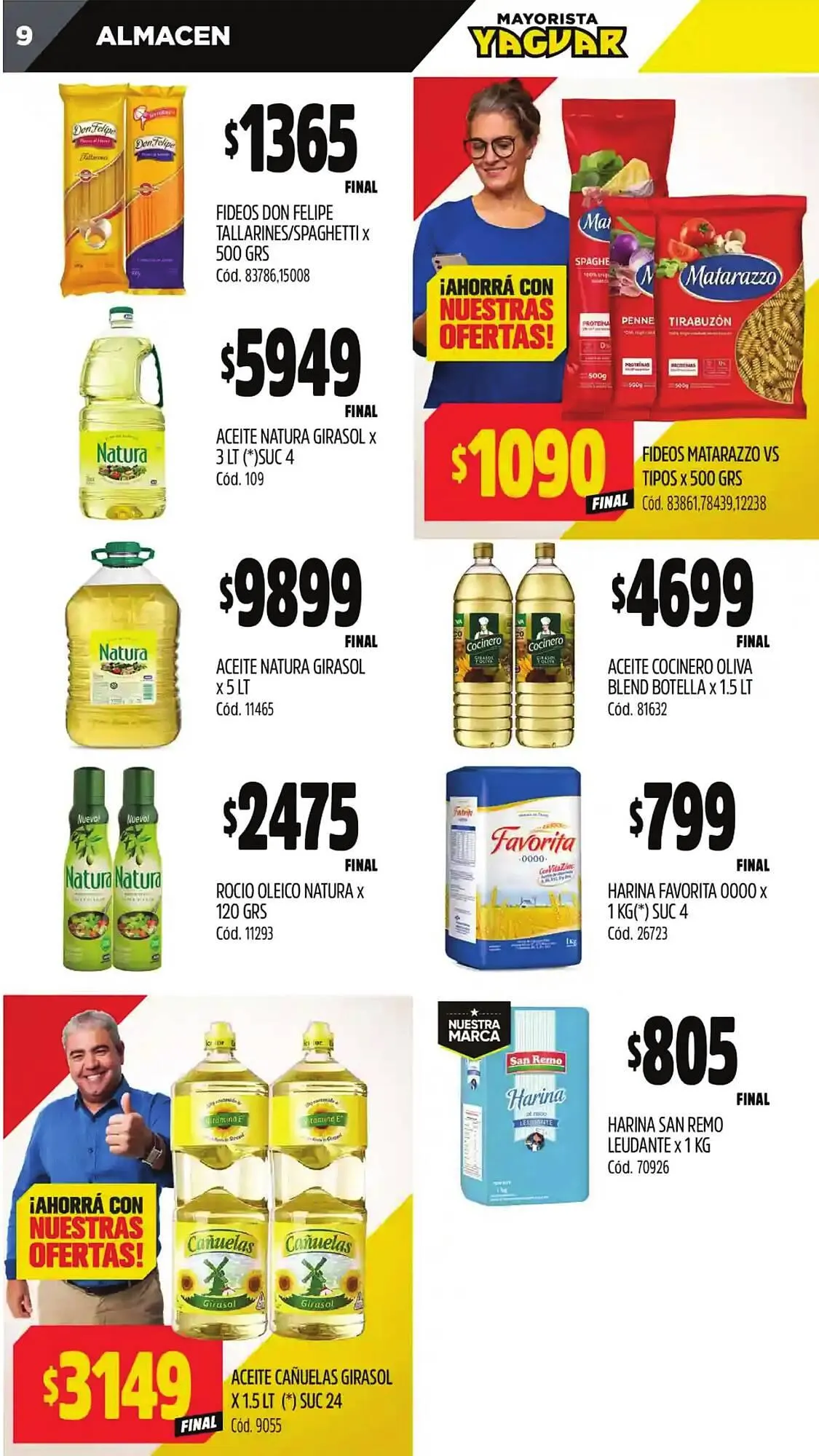 Ofertas de Catálogo Supermercados Yaguar 10 de marzo al 16 de marzo 2025 - Página 9 del catálogo