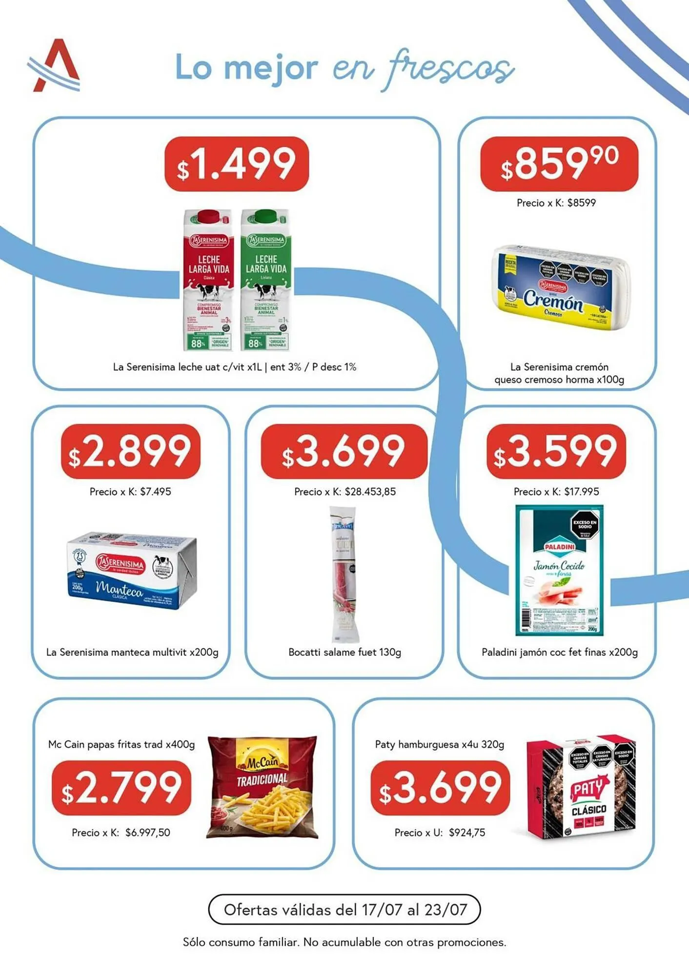 Ofertas de Catálogo El Abastecedor 17 de julio al 23 de julio 2025 - Página 10 del catálogo