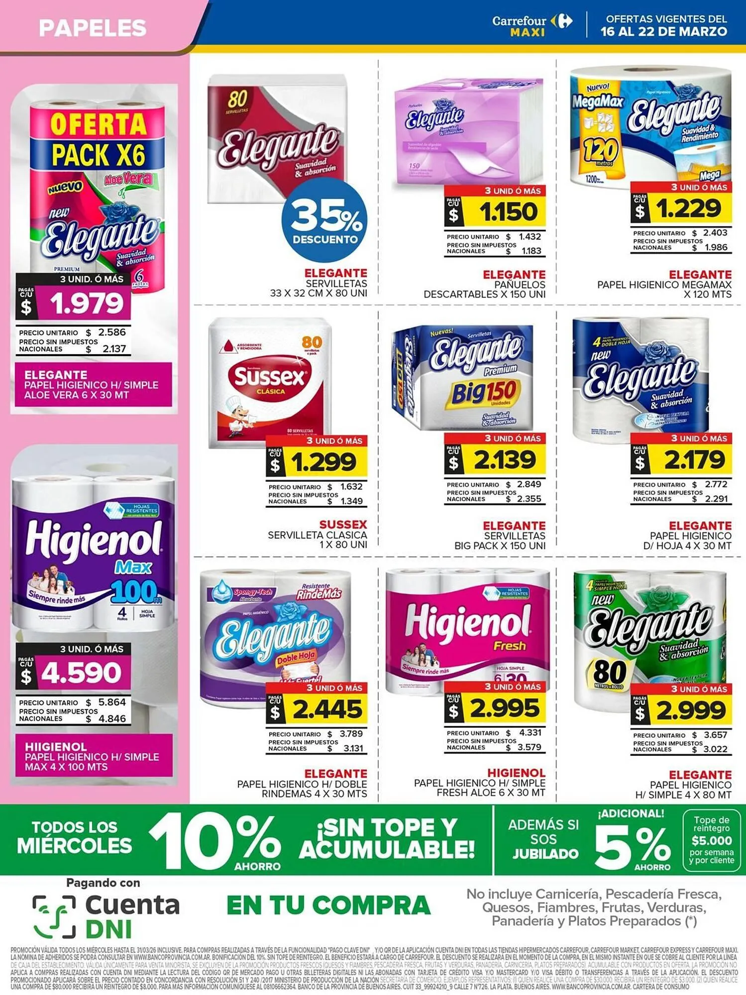 Ofertas de Folleto Carrefour Maxi 16 de marzo al 23 de marzo 2026 - Página 9 del catálogo