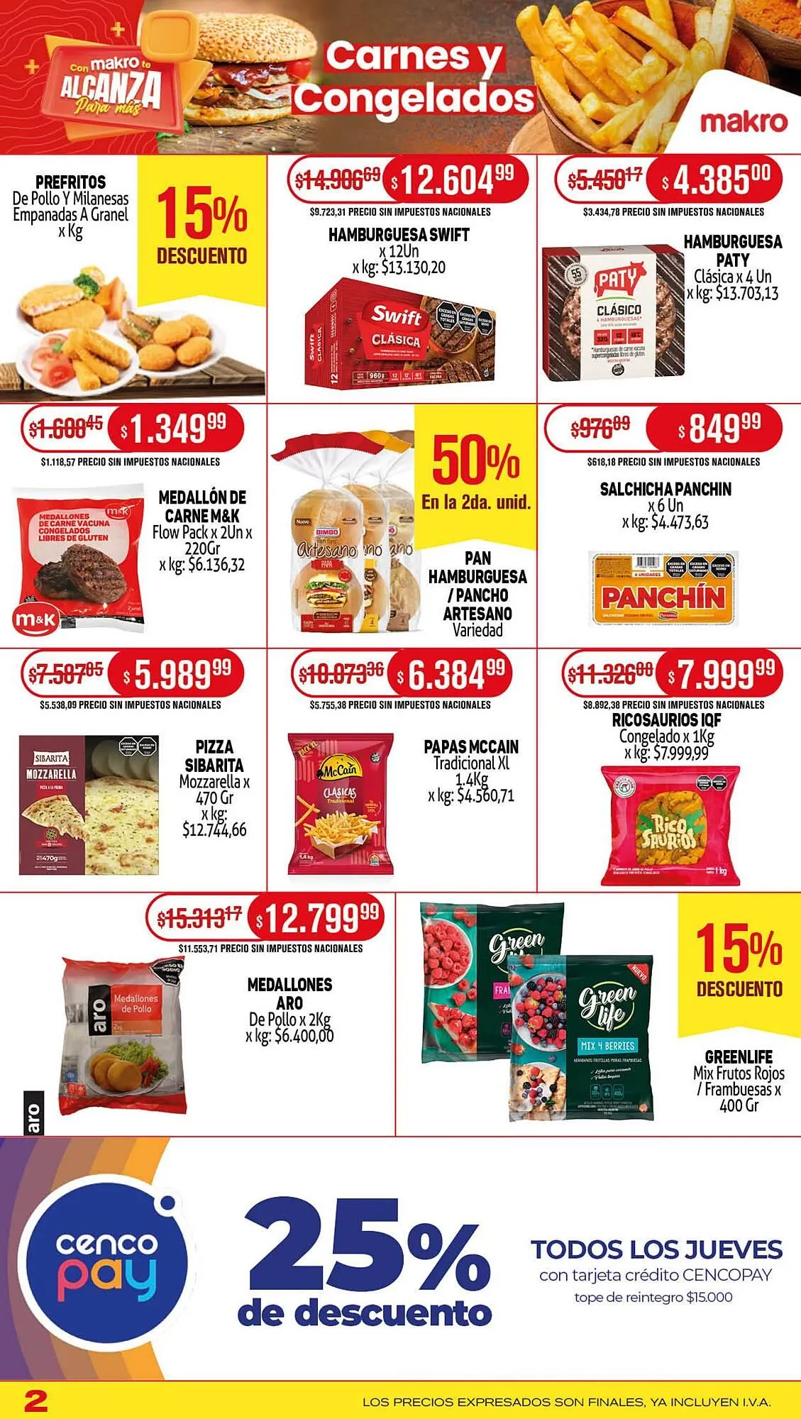 Ofertas de Catálogo Makro 26 de junio al 29 de junio 2025 - Página 2 del catálogo