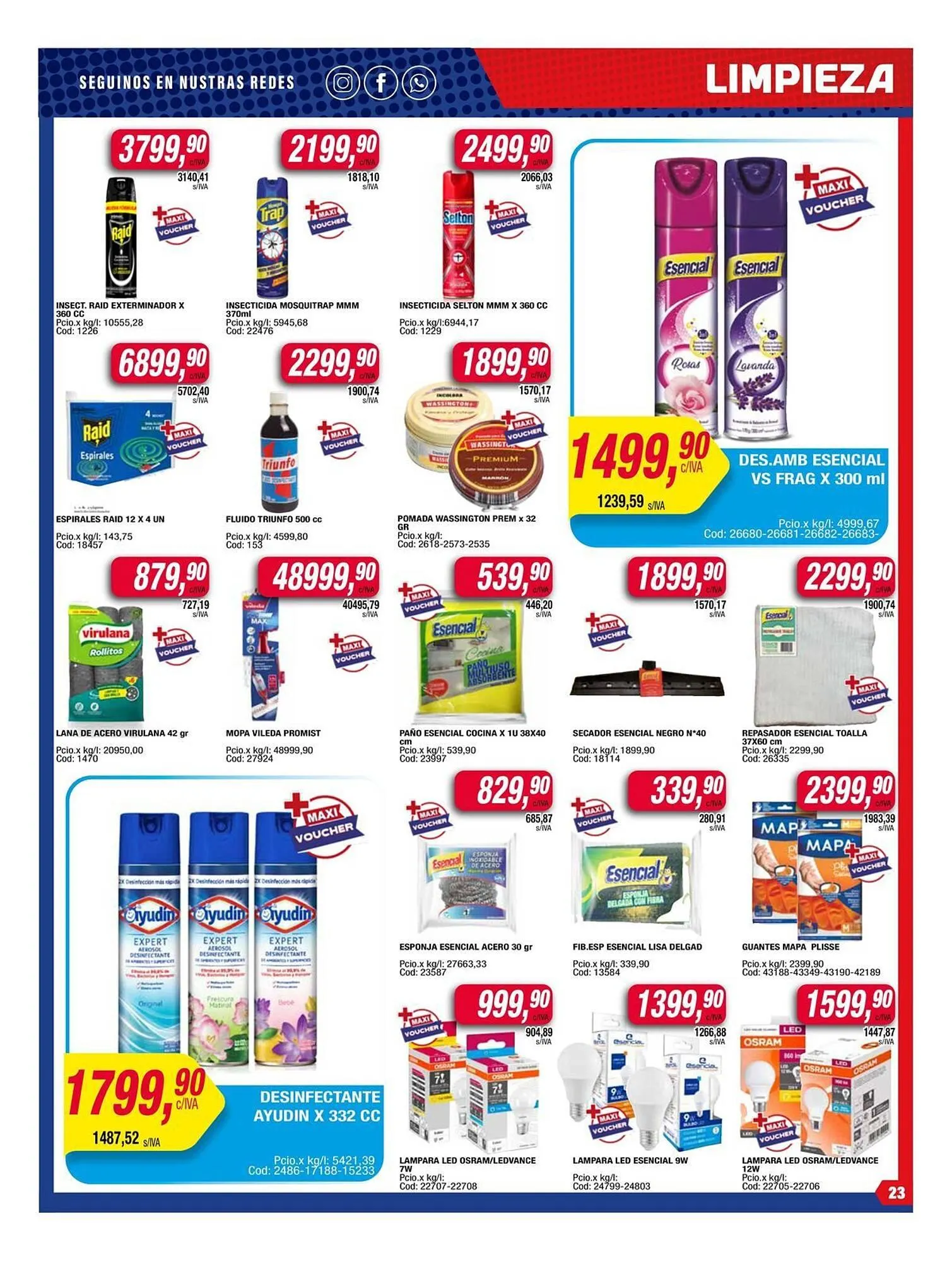 Ofertas de Catálogo Maxiconsumo 30 de junio al 6 de julio 2025 - Página 23 del catálogo