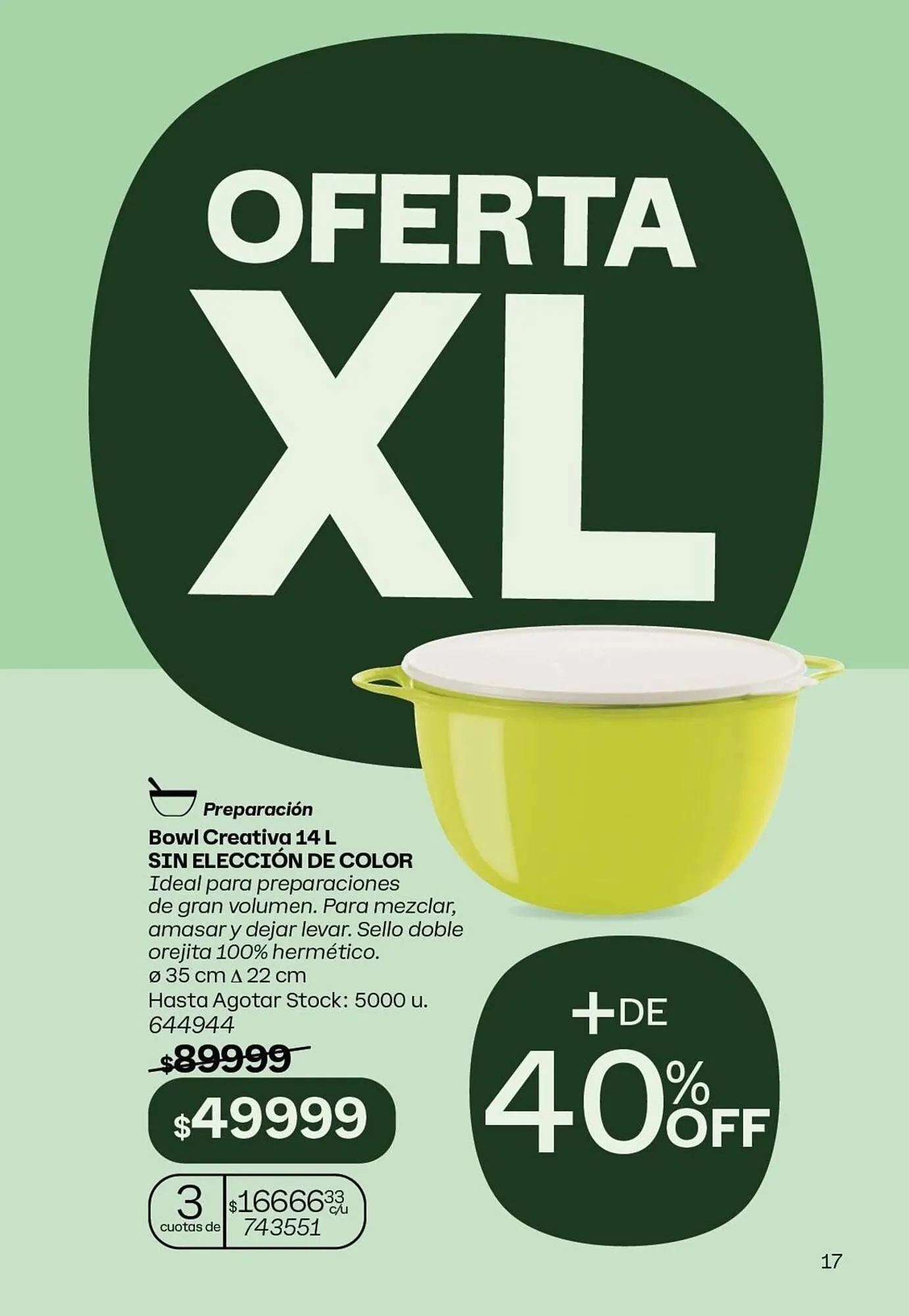 Ofertas de Catálogo Tupperware 18 de marzo al 31 de marzo 2025 - Página 18 del catálogo