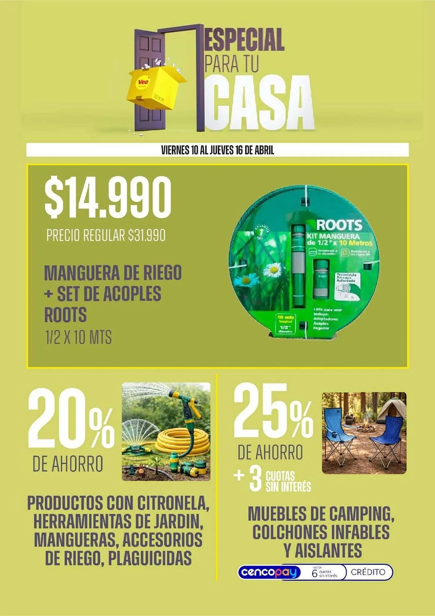 Ofertas de Catálogo Supermercados Vea 10 de abril al 15 de abril 2026 - Página 6 del catálogo