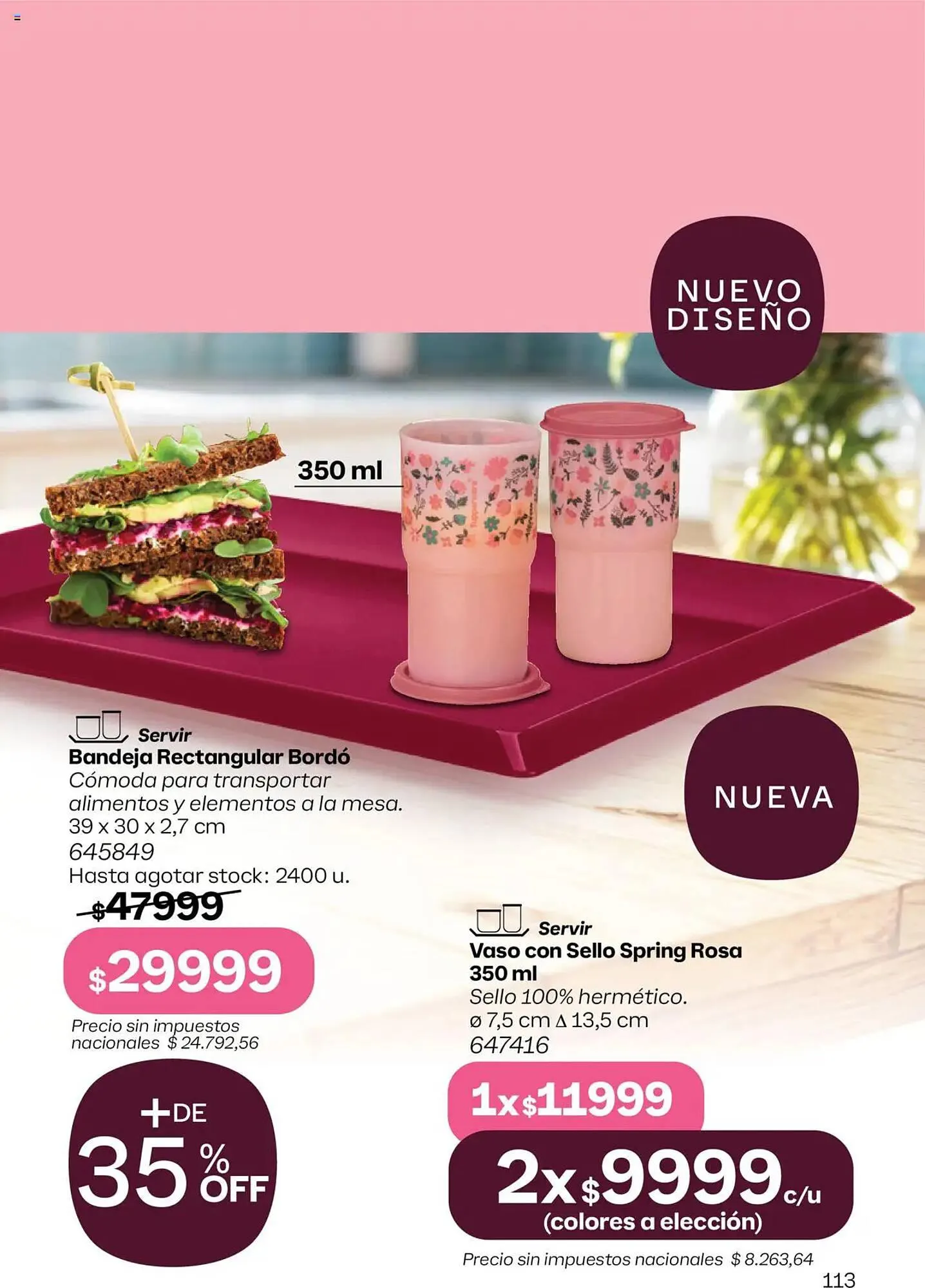 Ofertas de Catálogo Tupperware 23 de julio al 6 de agosto 2025 - Página 114 del catálogo