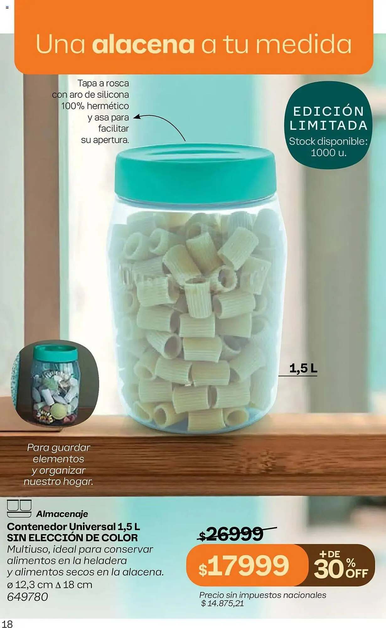 Ofertas de Catálogo Tupperware 29 de mayo al 12 de junio 2025 - Página 19 del catálogo