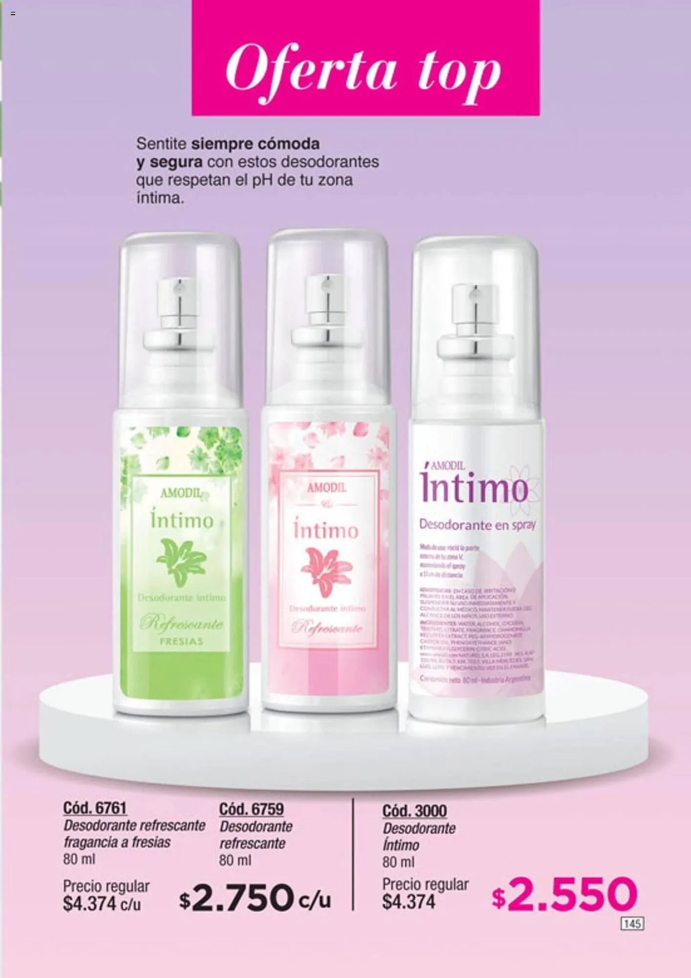 Ofertas de Catálogo Amodil 6 de diciembre al 19 de diciembre 2023 - Página 145 del catálogo