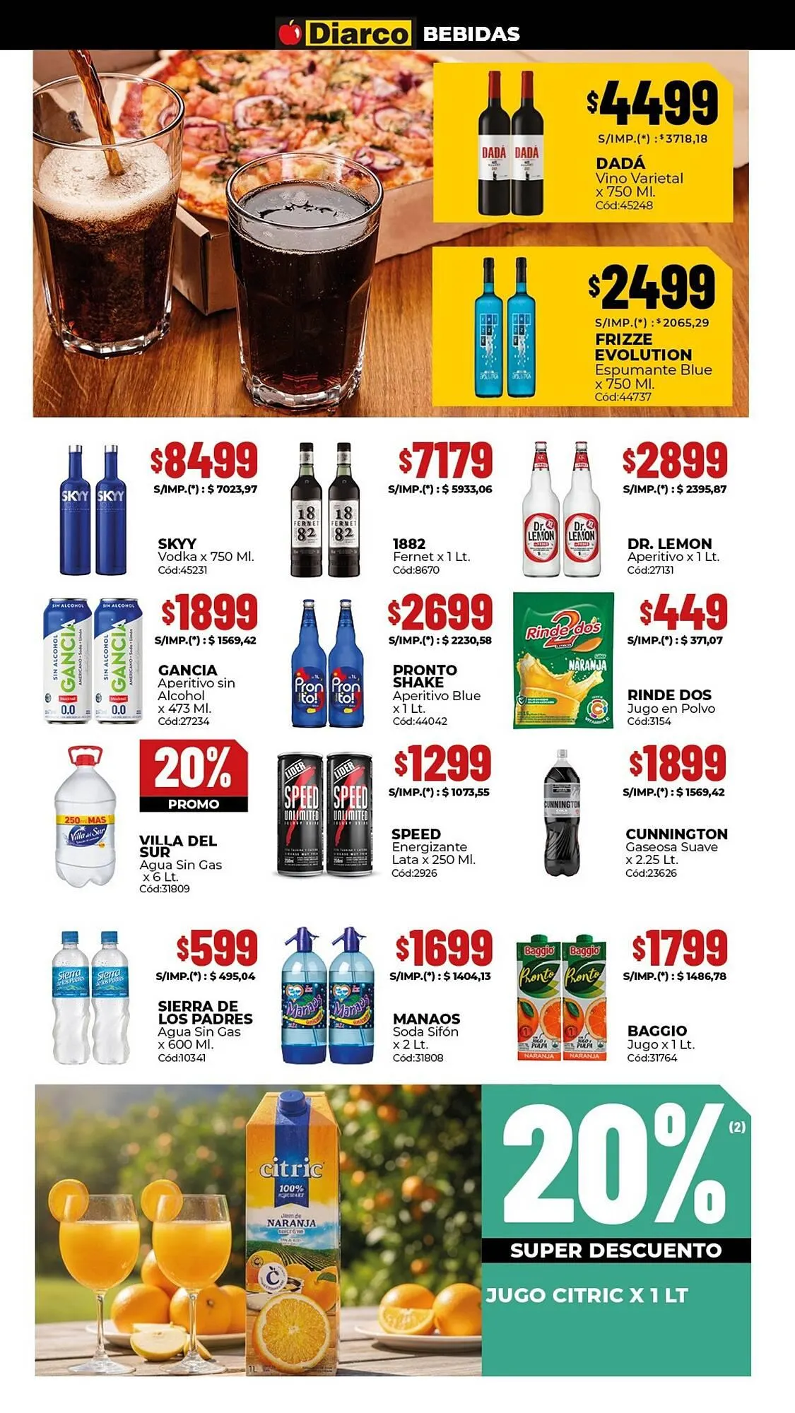 Ofertas de Catálogo Diarco 23 de marzo al 27 de marzo 2026 - Página 8 del catálogo