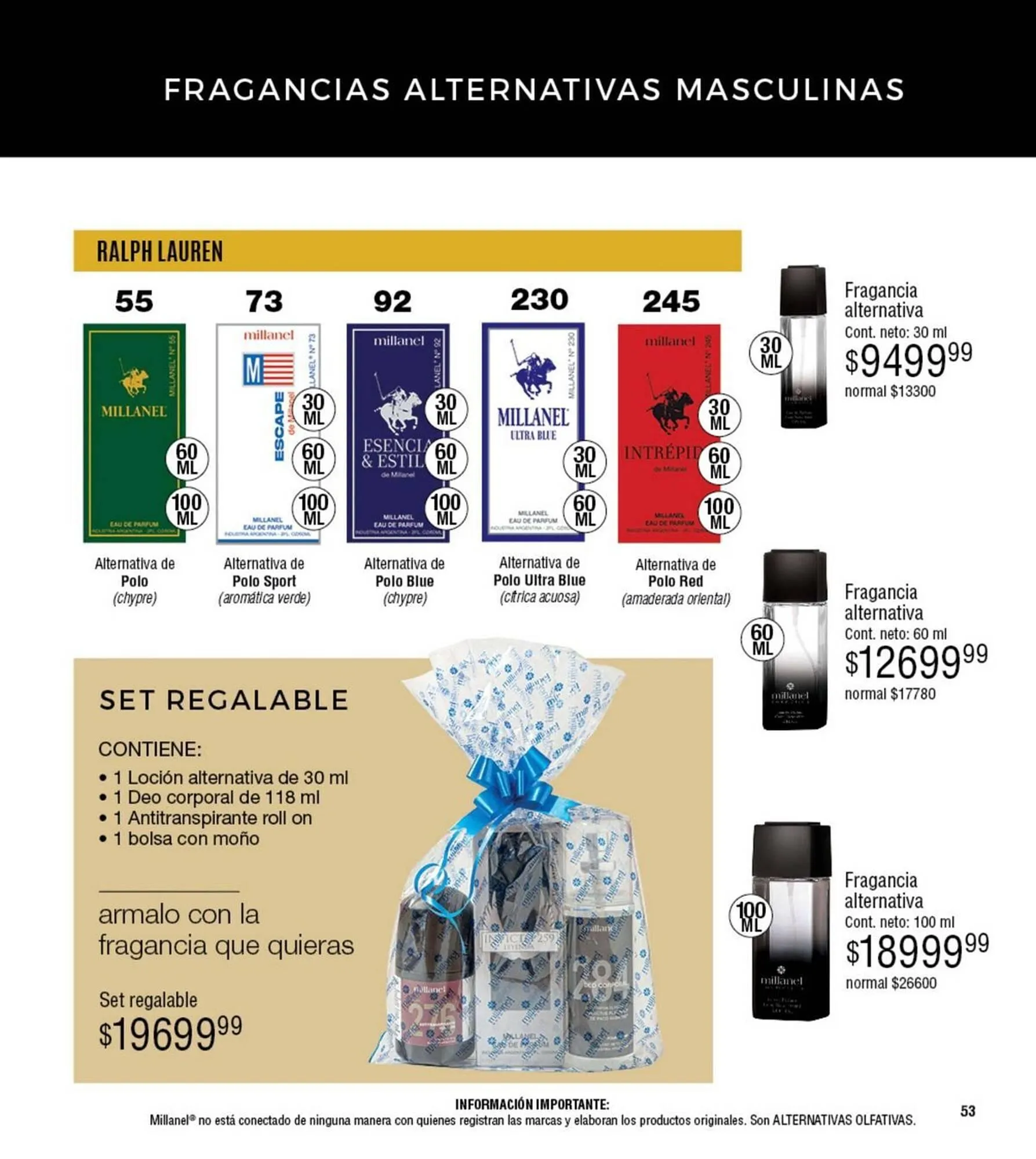 Ofertas de Catálogo Millanel Cosmética 27 de febrero al 31 de marzo 2025 - Página 53 del catálogo