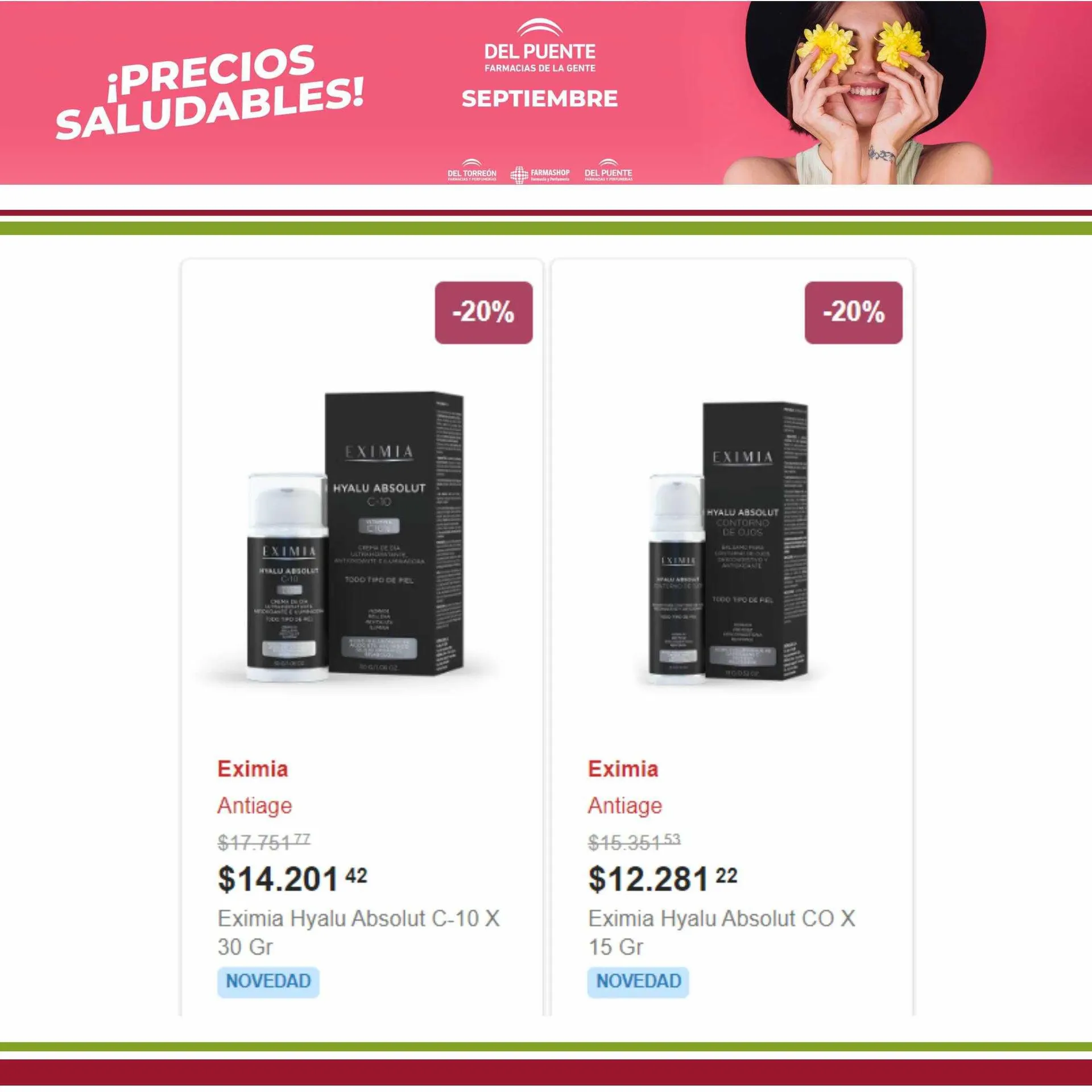 Ofertas de Catálogo Farmacia Del Puente 4 de septiembre al 12 de septiembre 2023 - Página 7 del catálogo