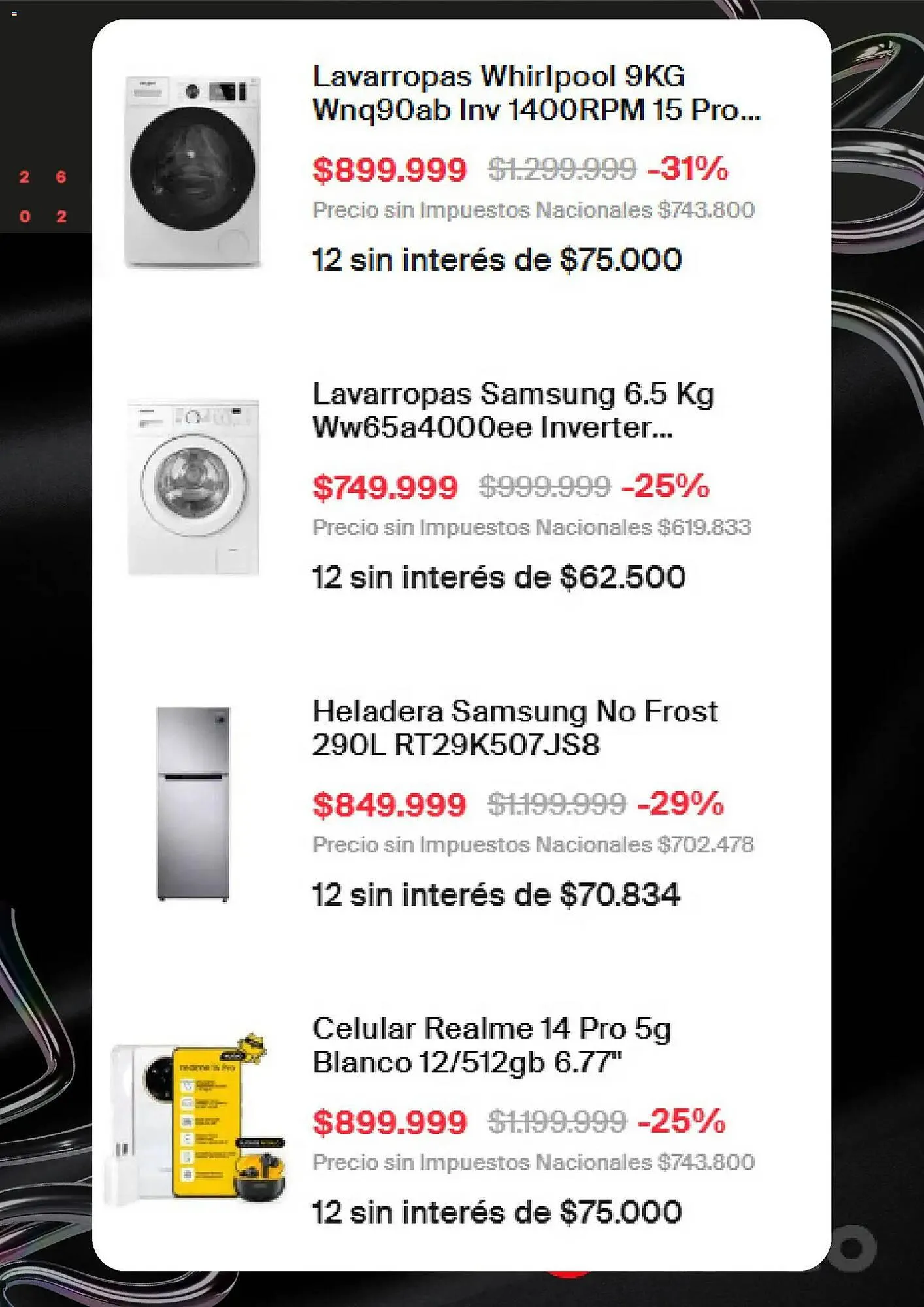 Ofertas de Catálogo Naldo Lombardi 26 de noviembre al 3 de diciembre 2025 - Página 6 del catálogo