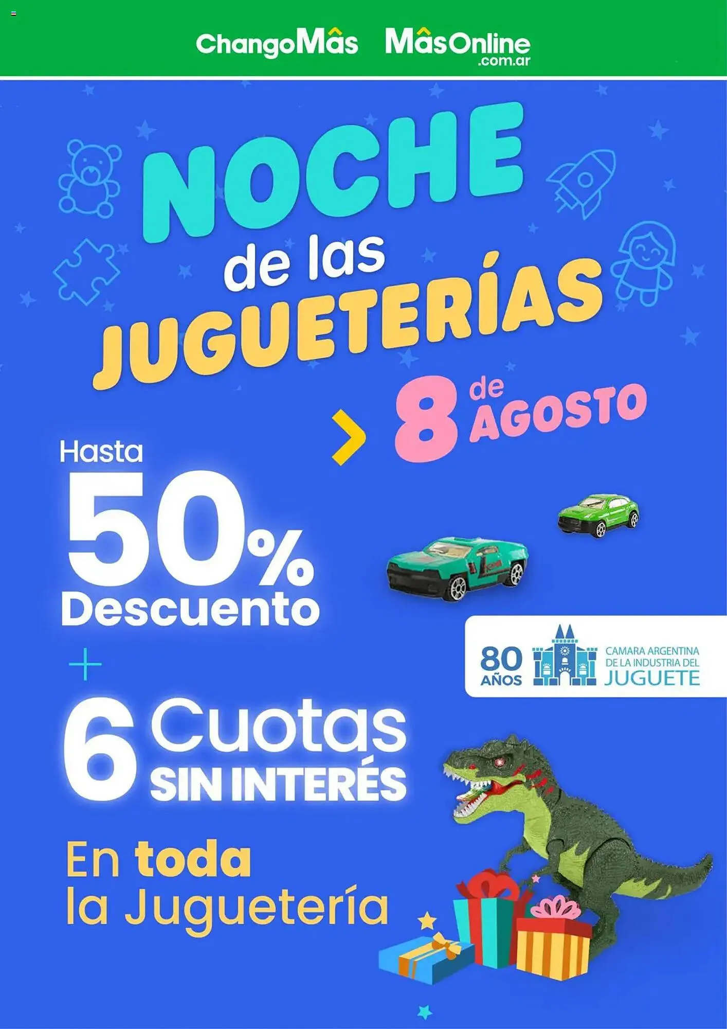 Ofertas de Catálogo Changomas 8 de agosto al 8 de agosto 2025 - Página 1 del catálogo