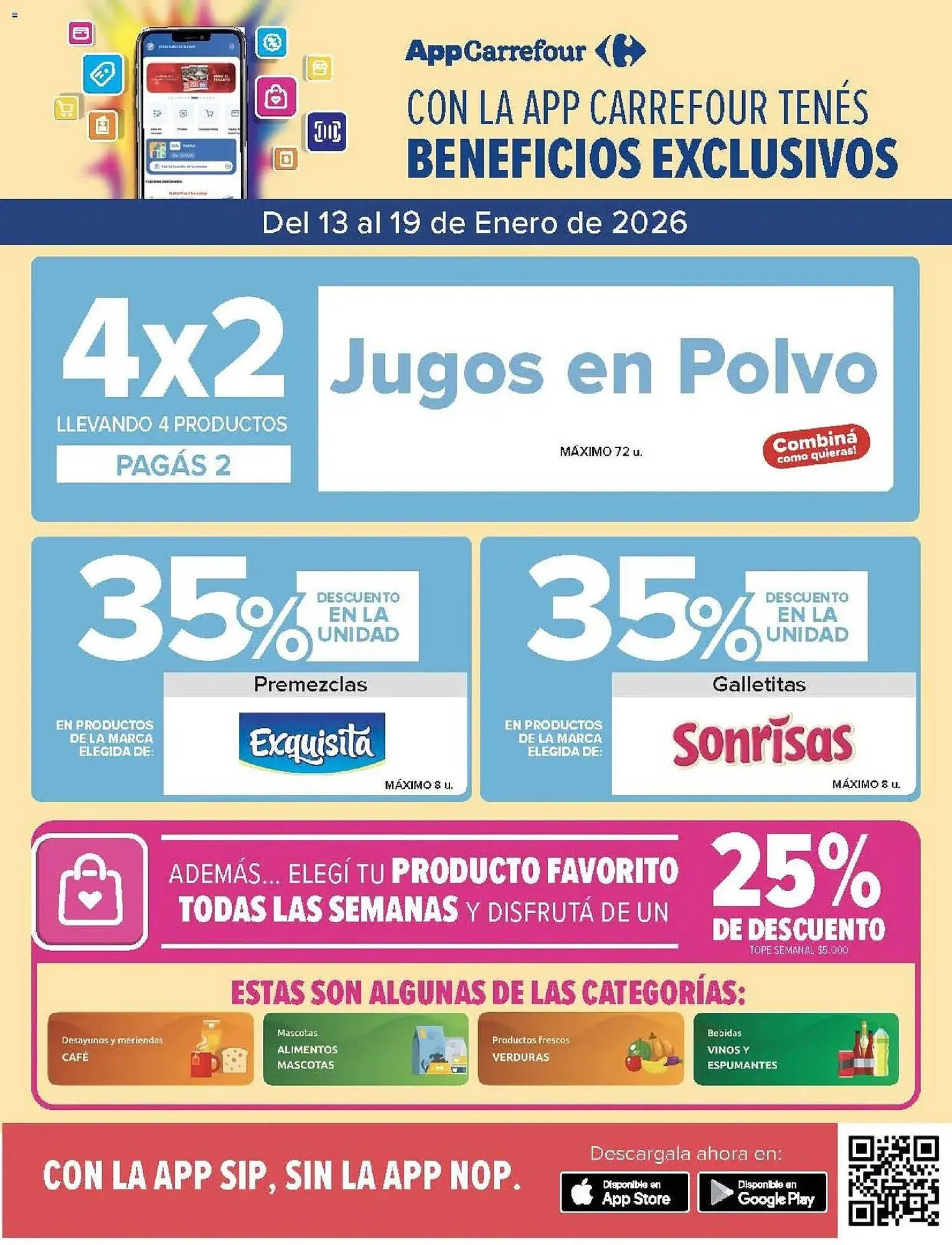 Ofertas de Folleto Carrefour Market 13 de enero al 19 de enero 2026 - Página 2 del catálogo
