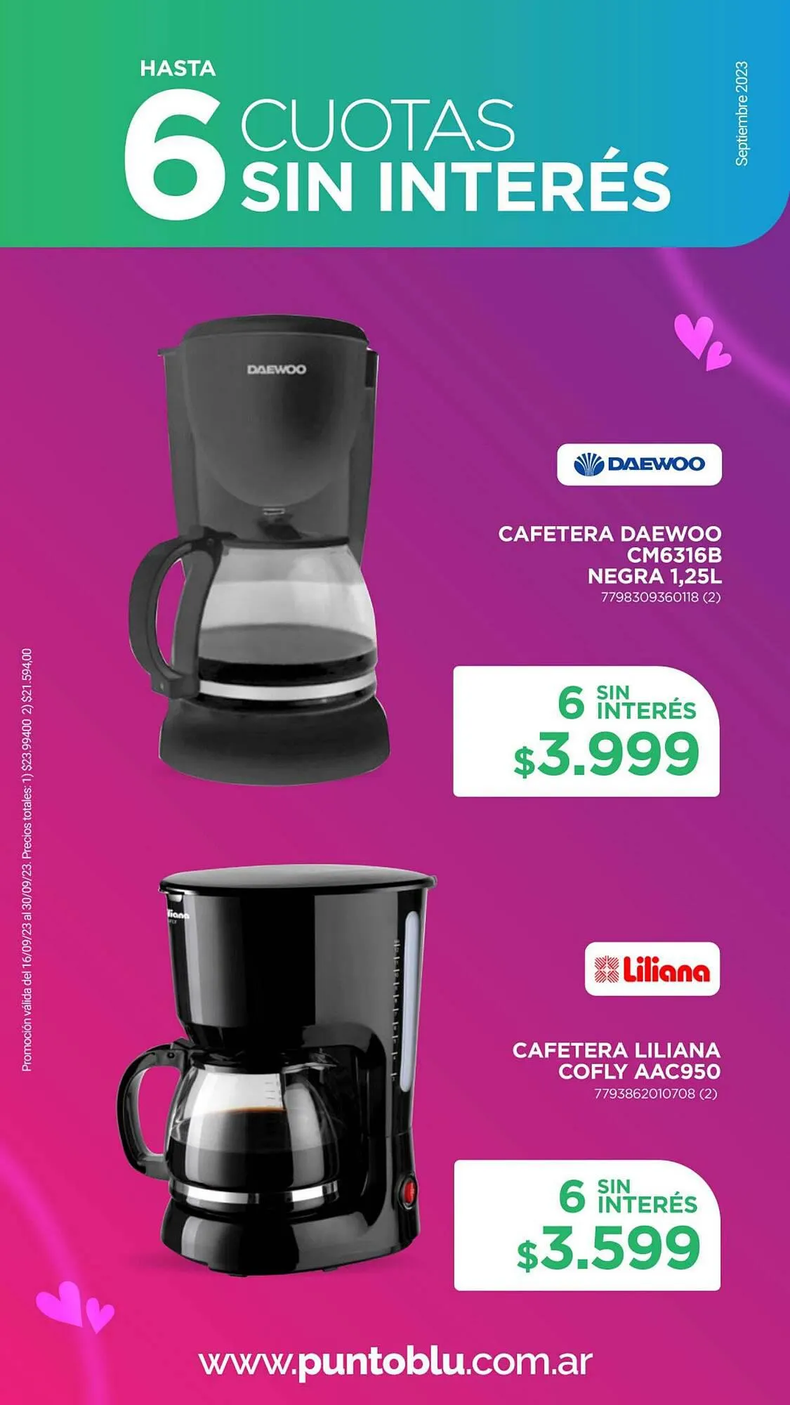 Ofertas de Catálogo Punto Blu 18 de septiembre al 30 de septiembre 2023 - Página 20 del catálogo