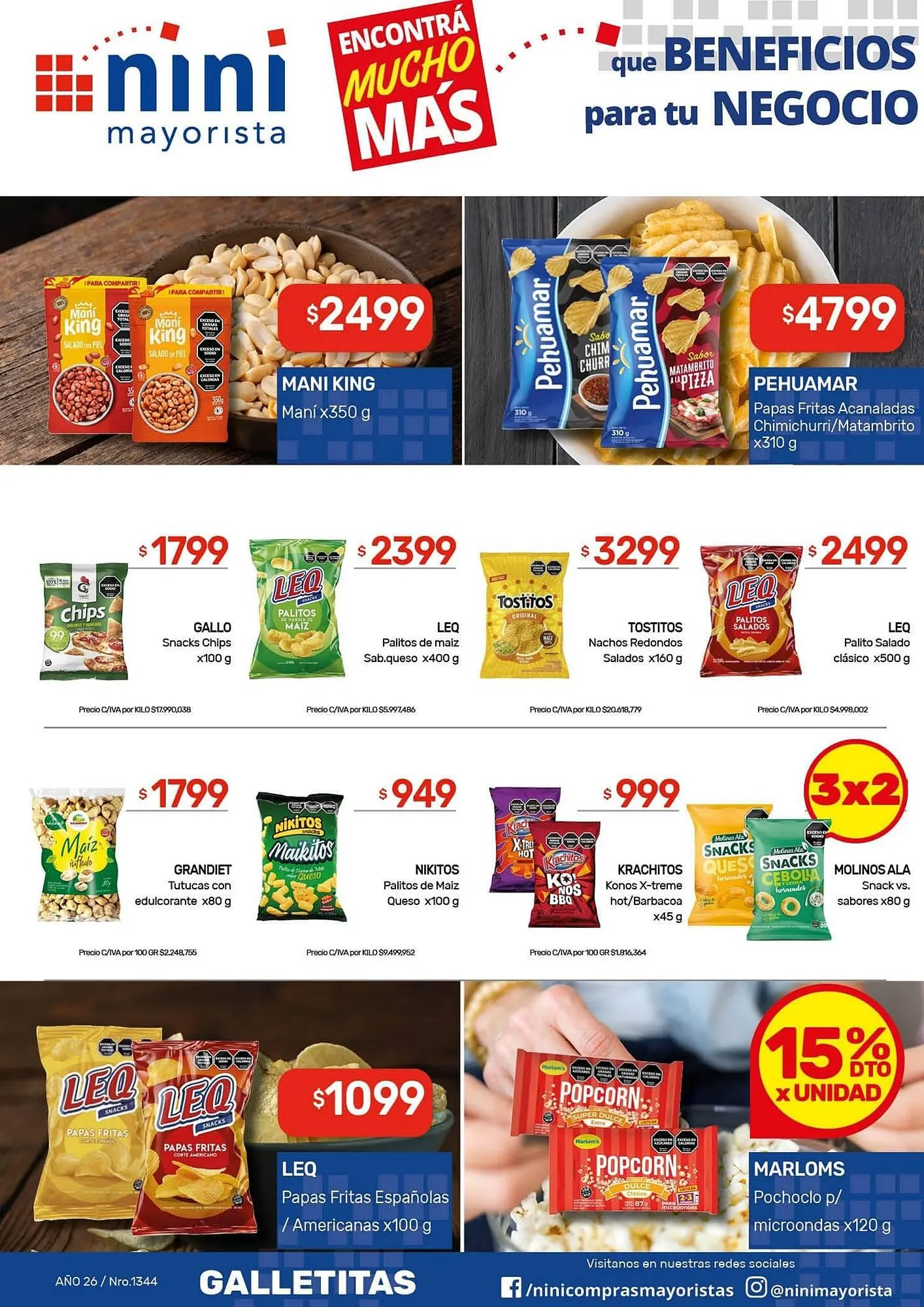 Ofertas de Catálogo Nini Mayorista 26 de enero al 1 de febrero 2026 - Página 27 del catálogo