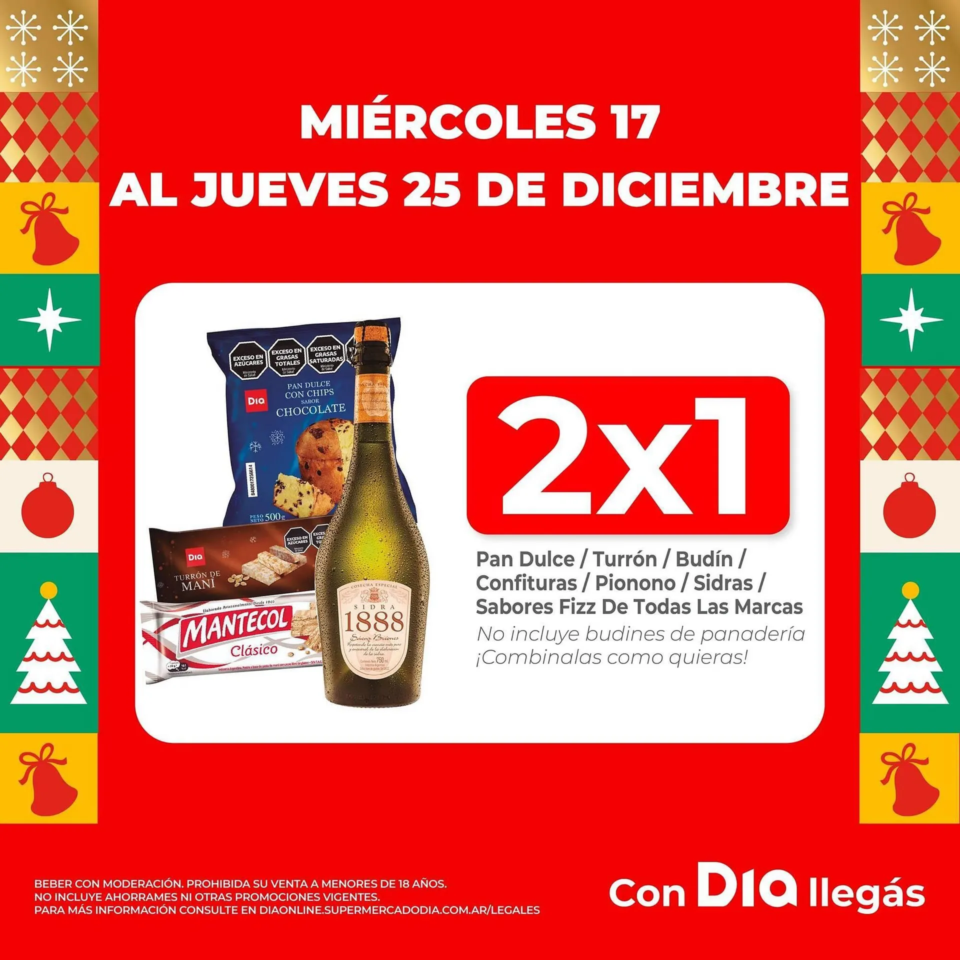 Ofertas de Folleto Supermercados DIA 17 de diciembre al 25 de diciembre 2025 - Página 2 del catálogo
