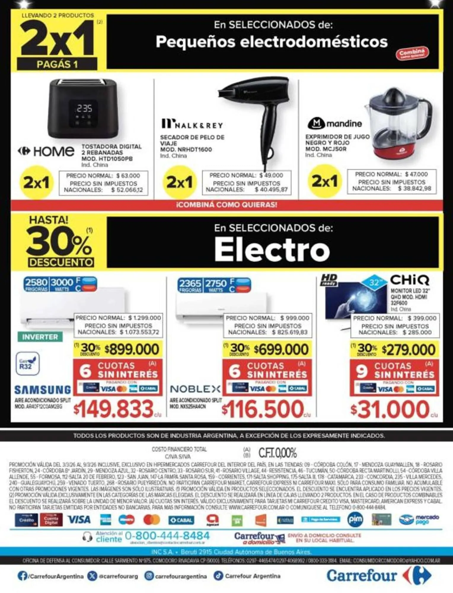 Ofertas de Catálogo Carrefour 3 de marzo al 9 de marzo 2026 - Página 31 del catálogo