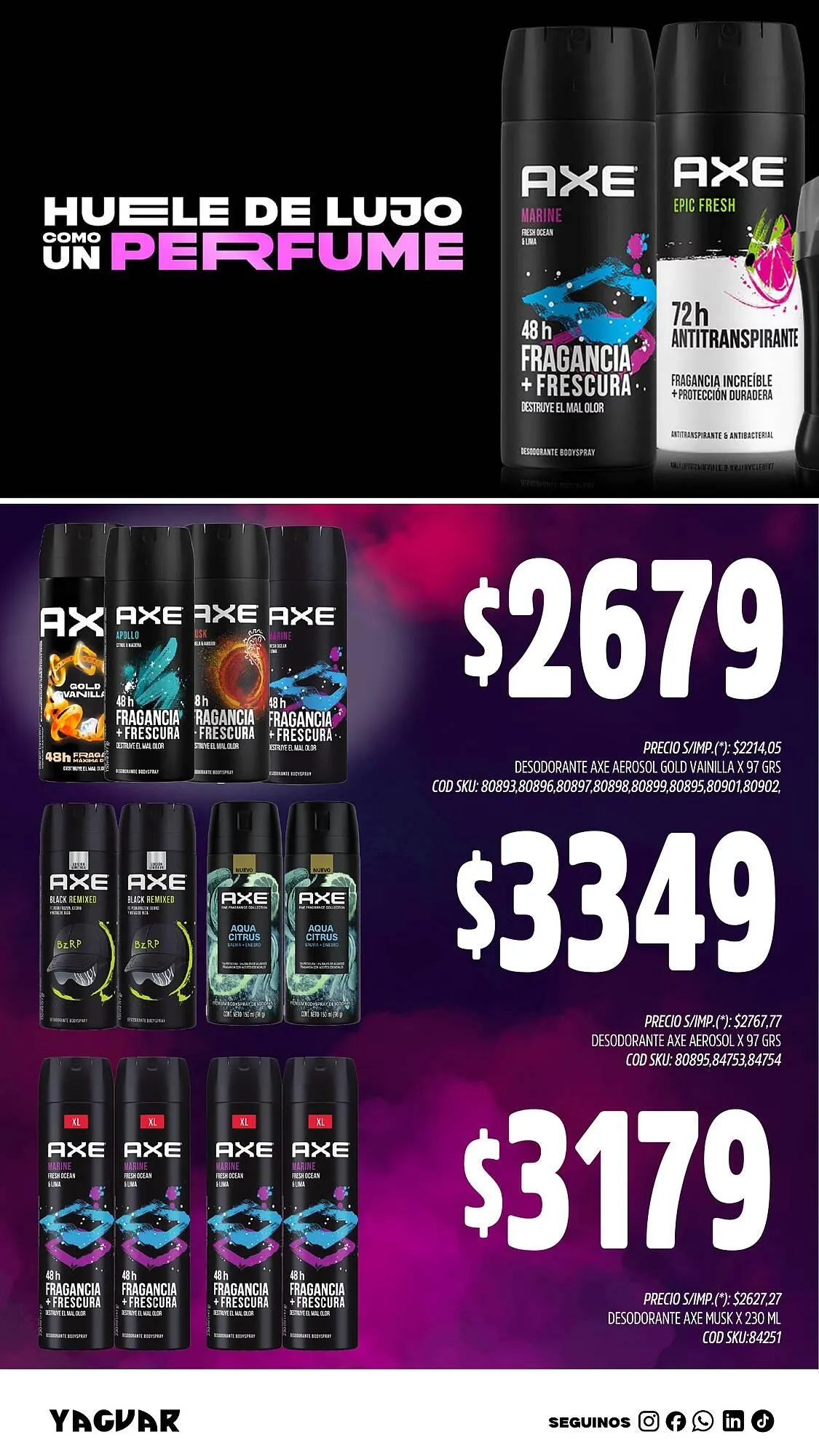 Ofertas de Catálogo Supermercados Yaguar 23 de marzo al 5 de abril 2026 - Página 8 del catálogo