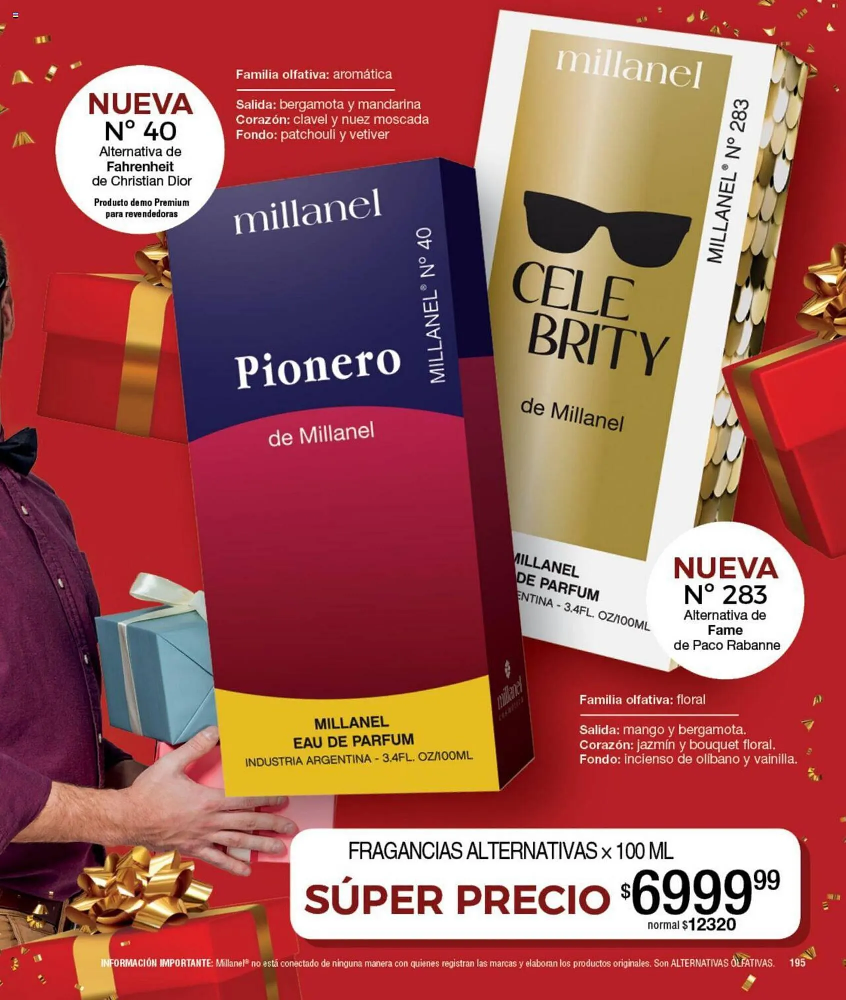 Ofertas de Catálogo Millanel Cosmética 13 de noviembre al 10 de diciembre 2023 - Página 195 del catálogo