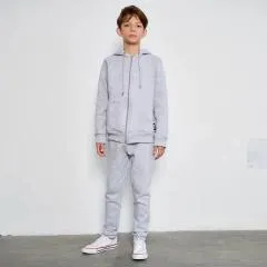 JOGGING FRISADO GRIS