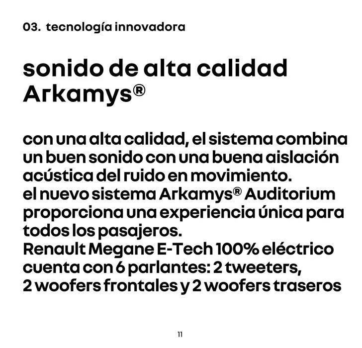 Ofertas de Renault Megane E-Tech 100% Eléctrico 23 de mayo al 23 de mayo 2025 - Página 11 del catálogo