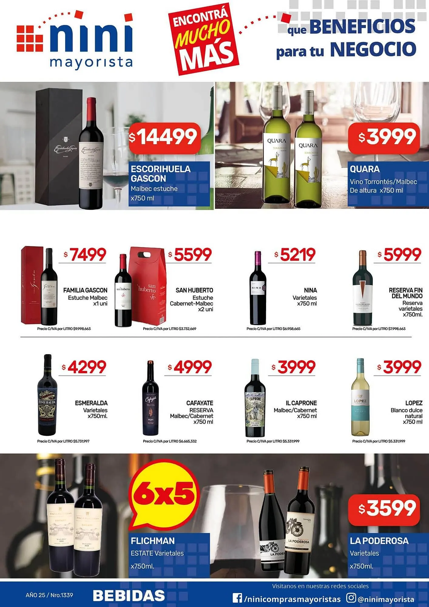 Ofertas de Catálogo Nini Mayorista 22 de diciembre al 28 de diciembre 2025 - Página 14 del catálogo