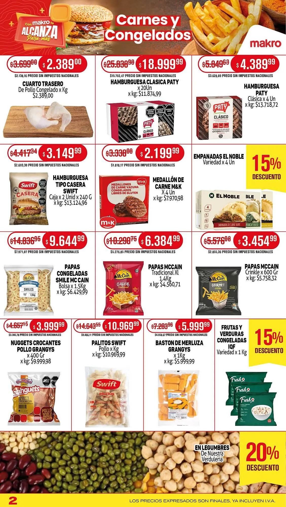 Ofertas de Catálogo Makro 31 de julio al 8 de agosto 2025 - Página 2 del catálogo