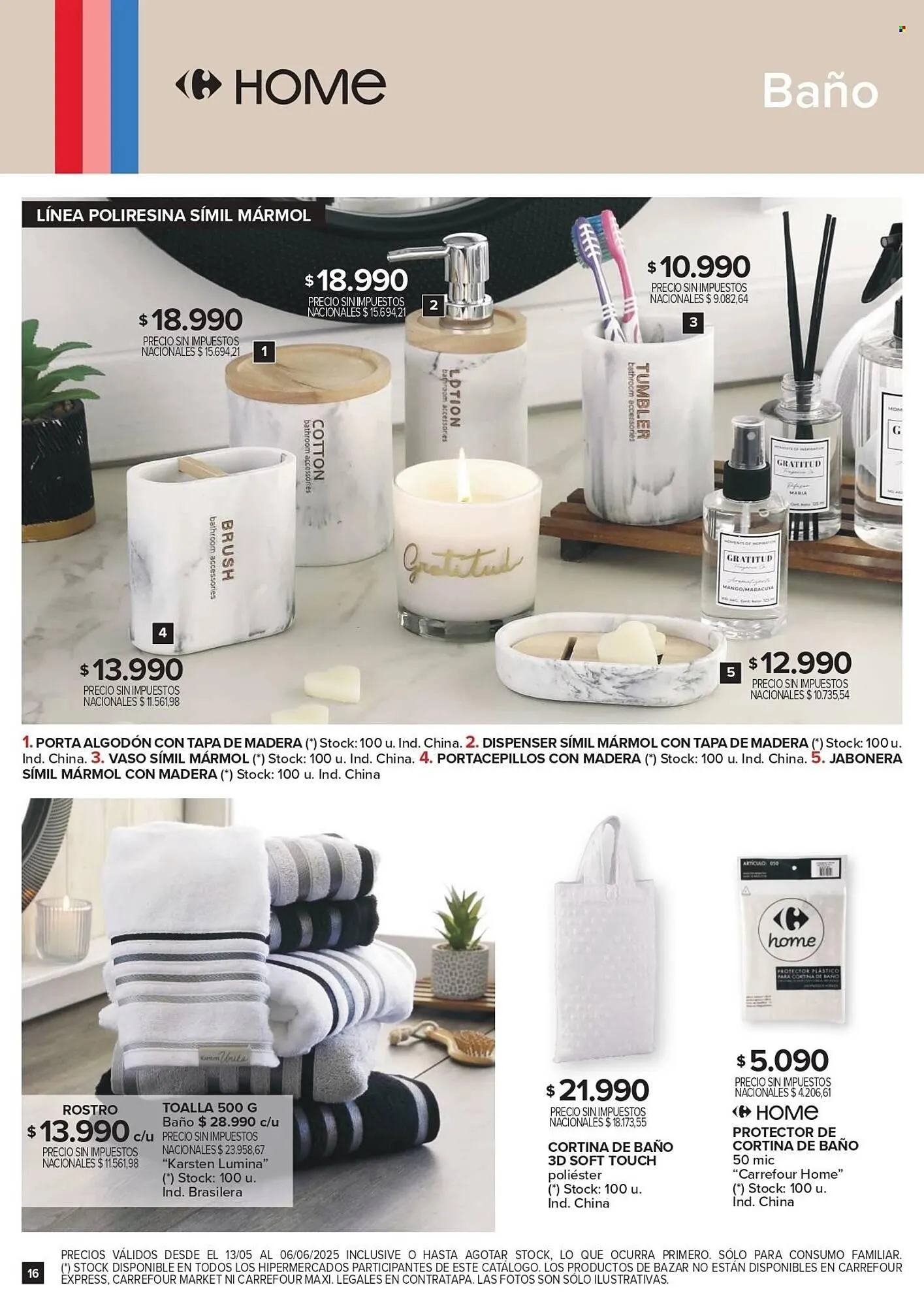Ofertas de Catálogo Carrefour 13 de mayo al 6 de junio 2025 - Página 16 del catálogo