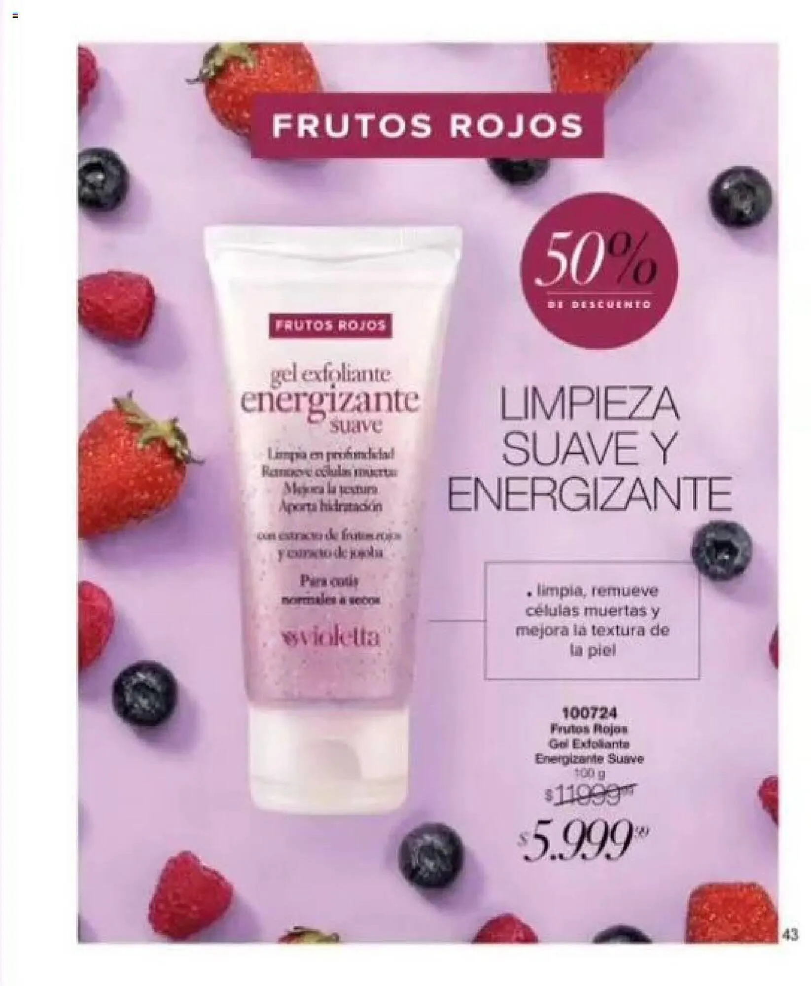 Ofertas de Catálogo Violetta Cosméticos 23 de septiembre al 6 de octubre 2024 - Página 41 del catálogo