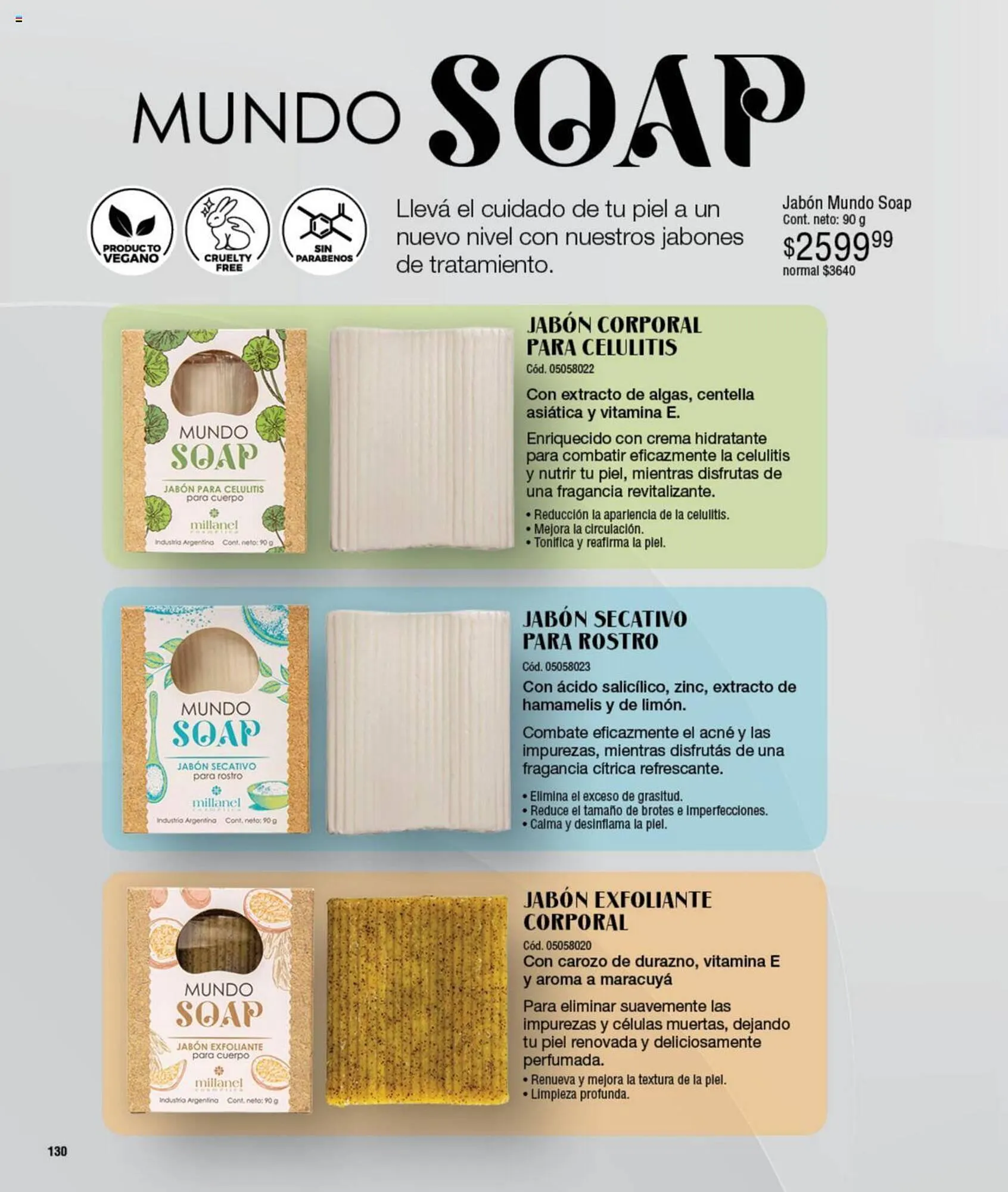 Ofertas de Catálogo Millanel Cosmética 13 de noviembre al 10 de diciembre 2023 - Página 130 del catálogo