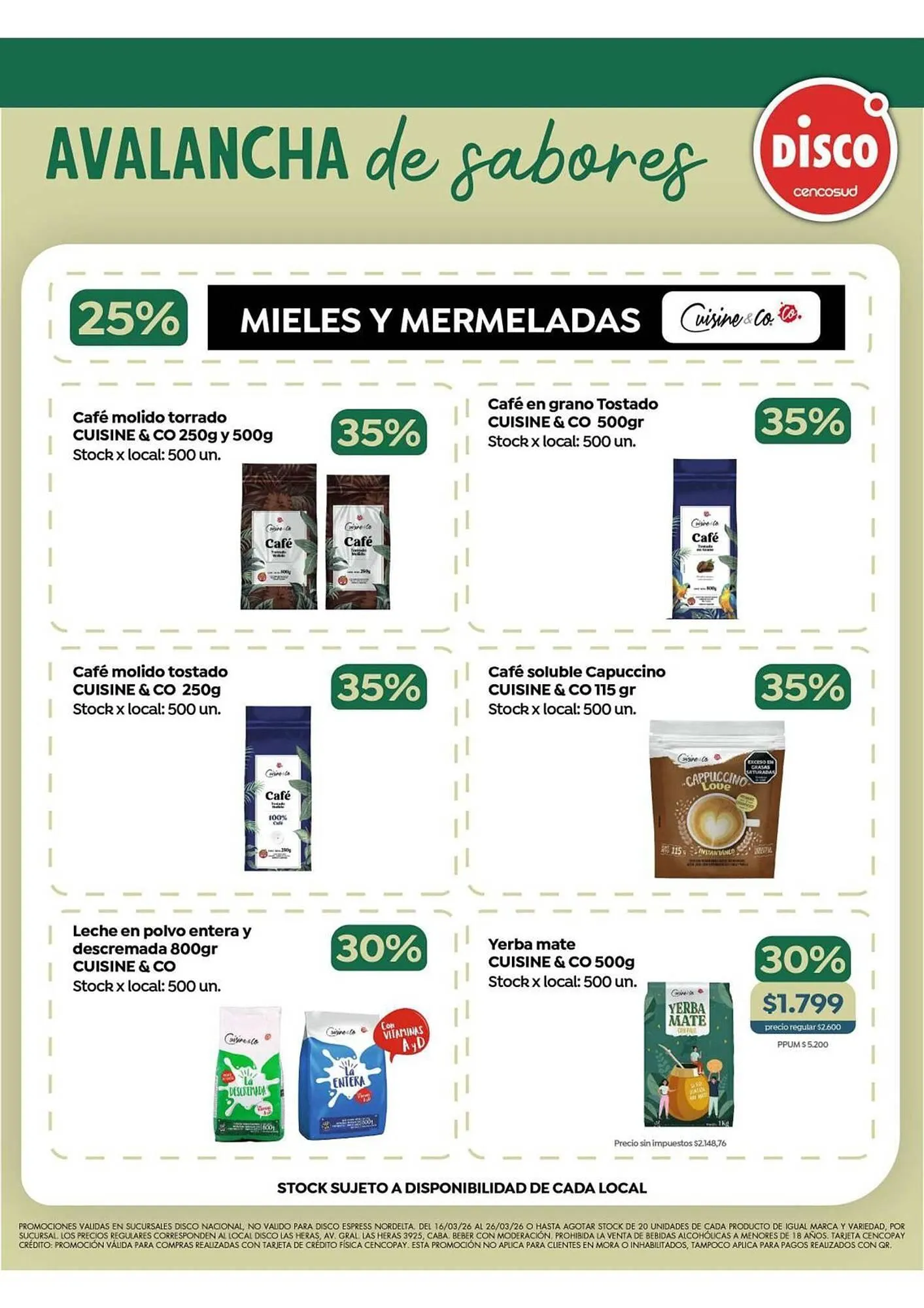 Ofertas de Folleto Disco 16 de marzo al 26 de marzo 2026 - Página 4 del catálogo