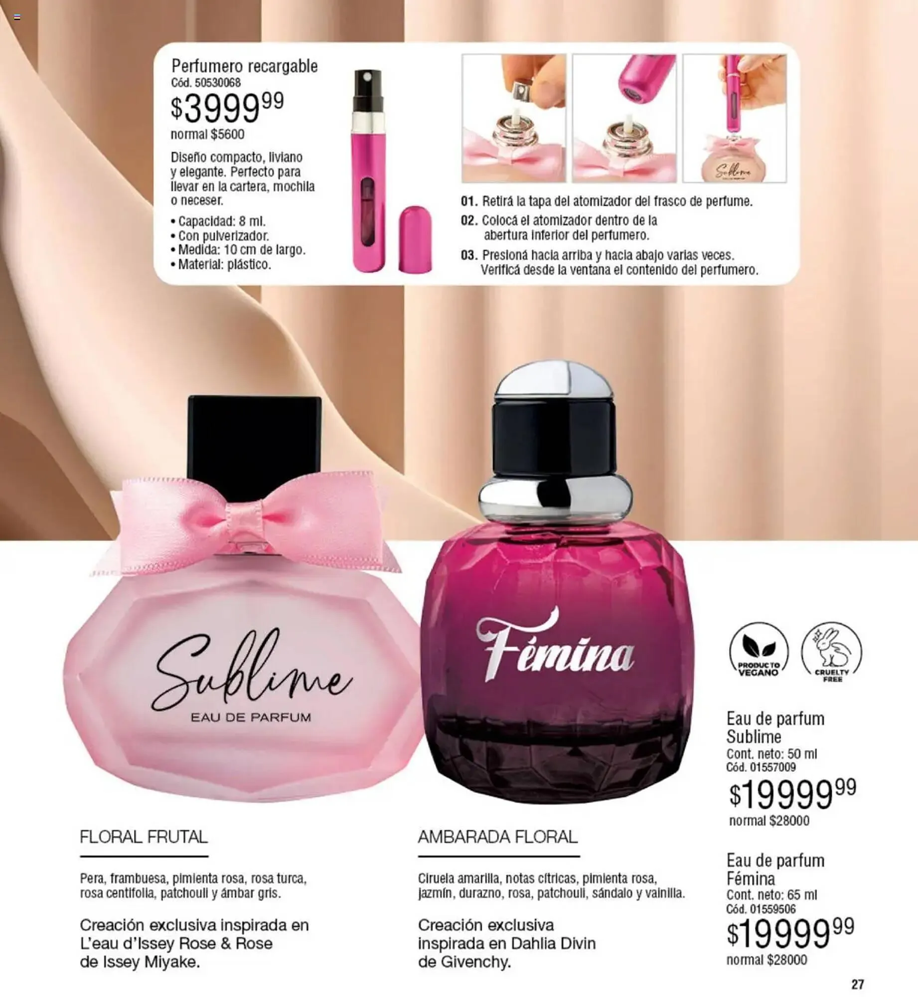 Ofertas de Catálogo Millanel Cosmética 28 de abril al 25 de mayo 2025 - Página 27 del catálogo